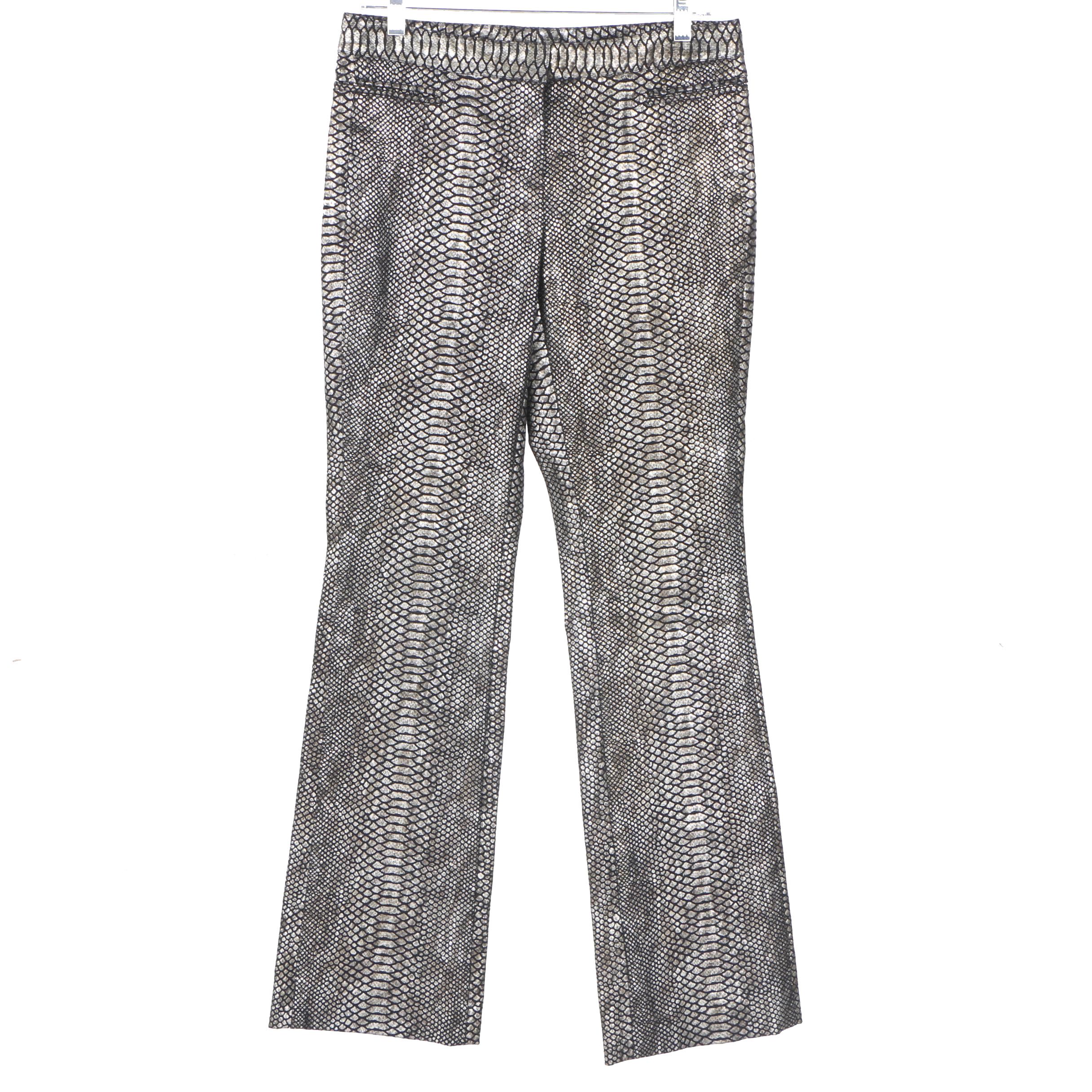 Worth Snakeskin Print Jeans