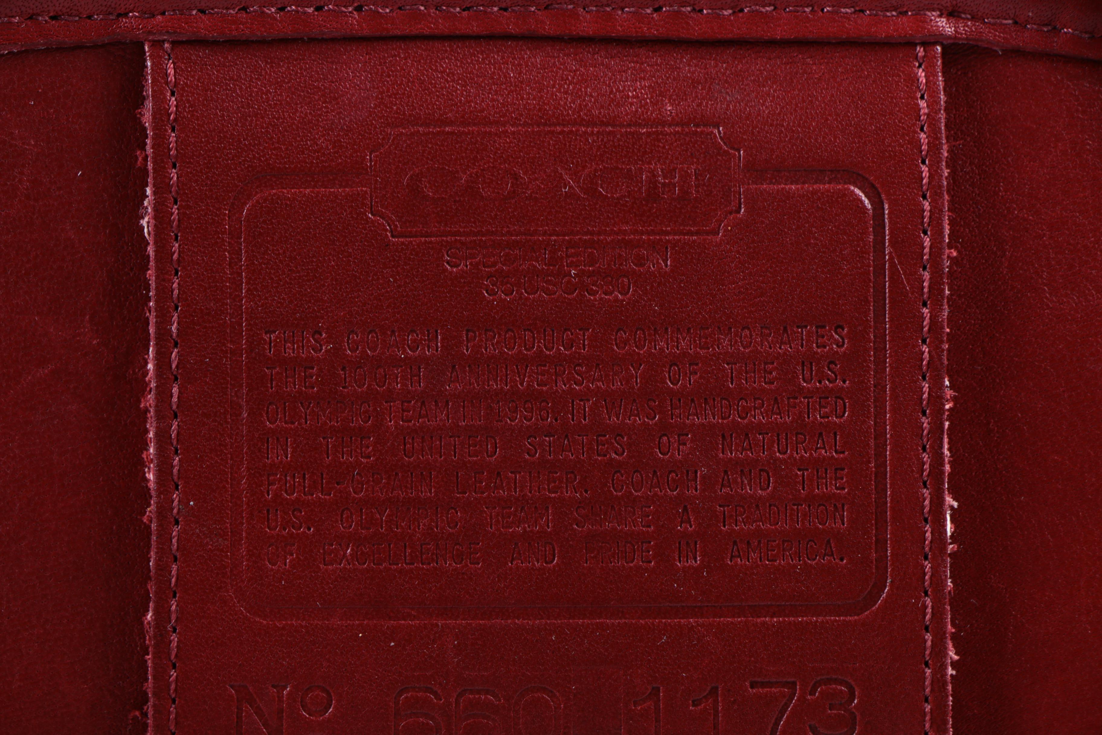 Vintage Coach Sunglasses Case and Coach Passport Holder