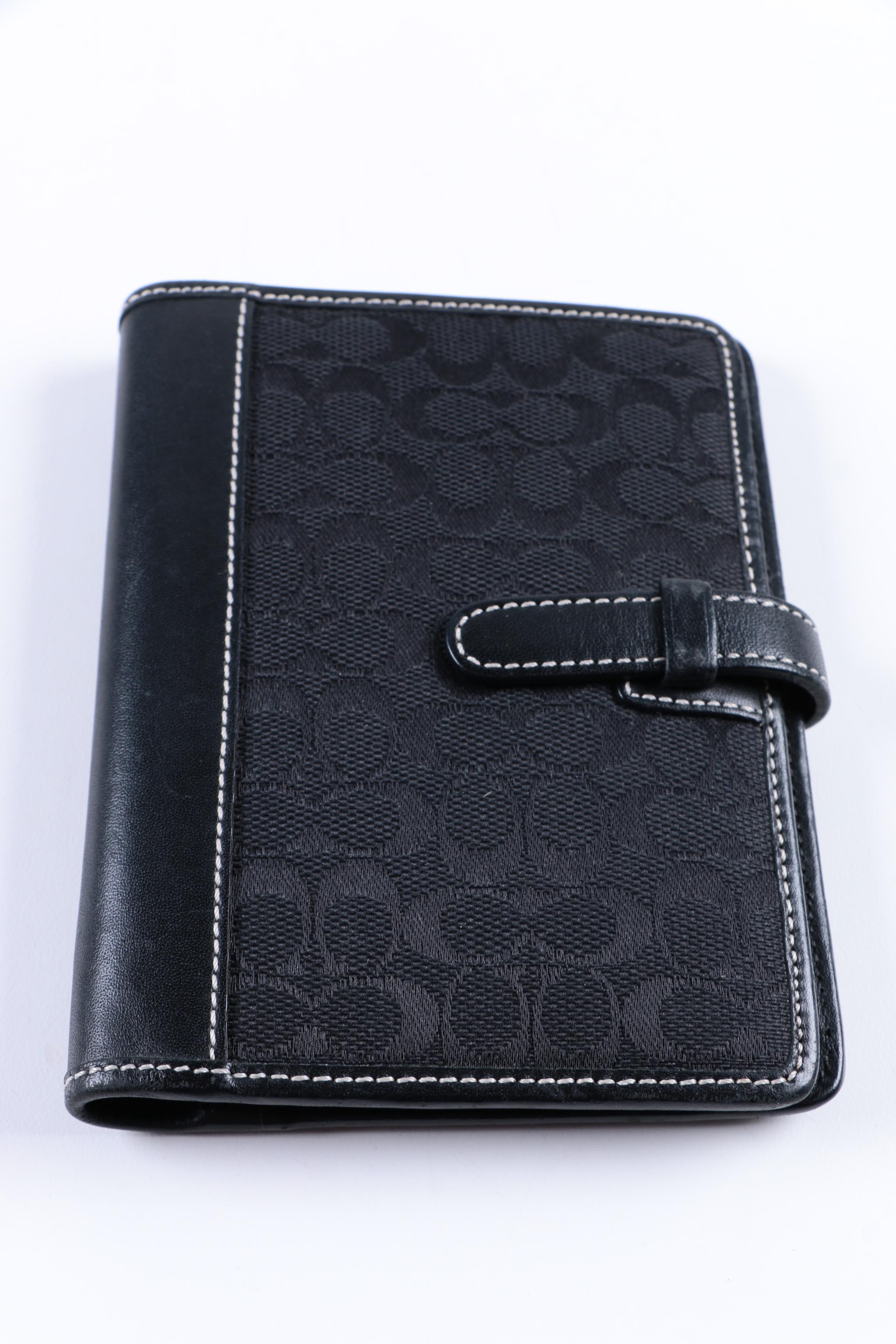 Vintage Coach Sunglasses Case and Coach Passport Holder