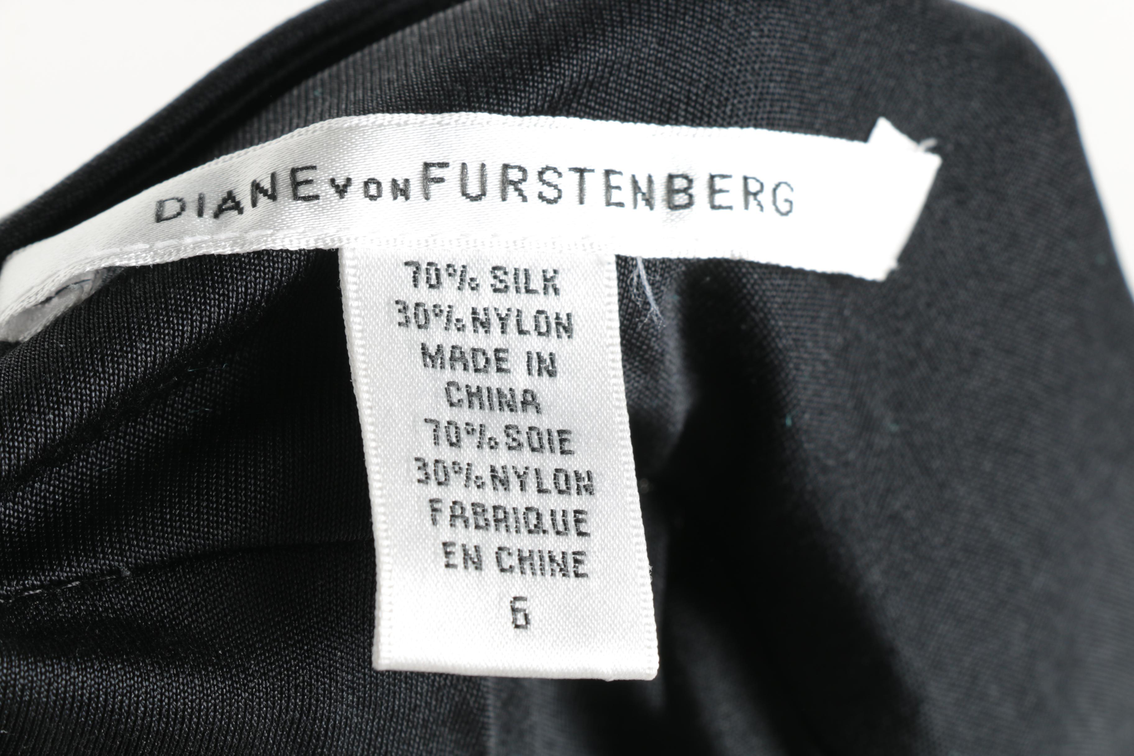 Black Dress by Diane von Furstenberg