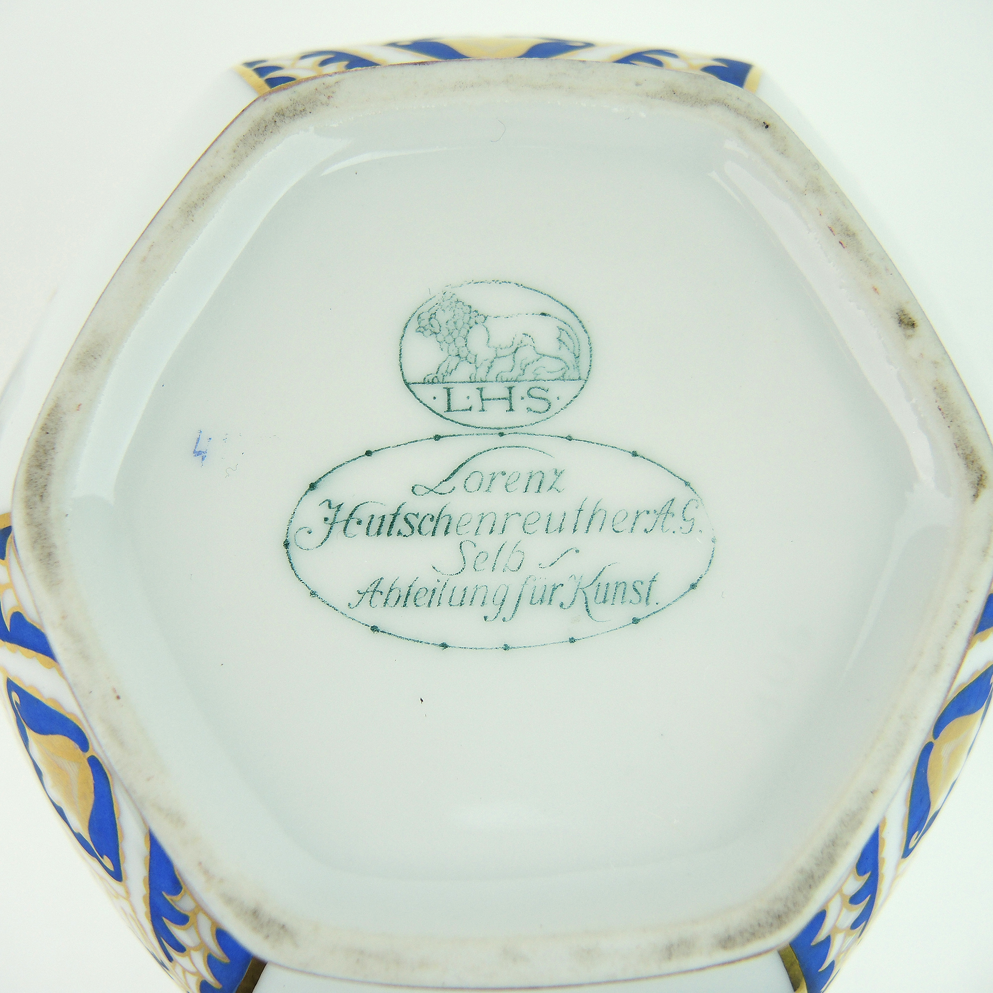 Hutschenreuther Porcelain Potpourri Jar with Lid