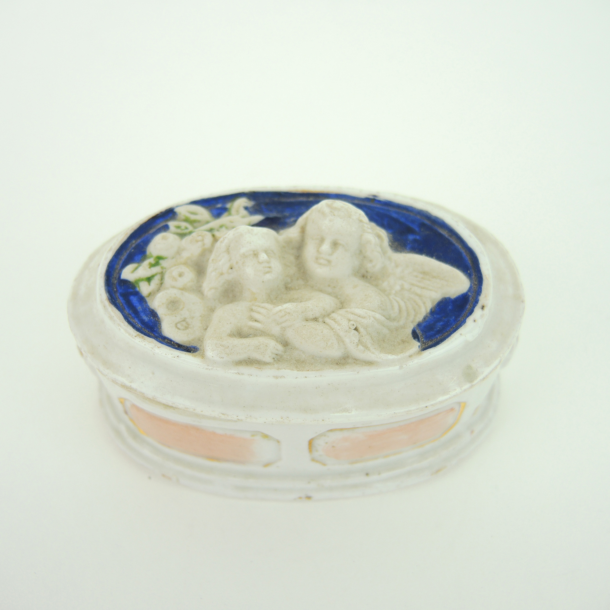 Fairing Trinket Box and Abram French Advertising Tray