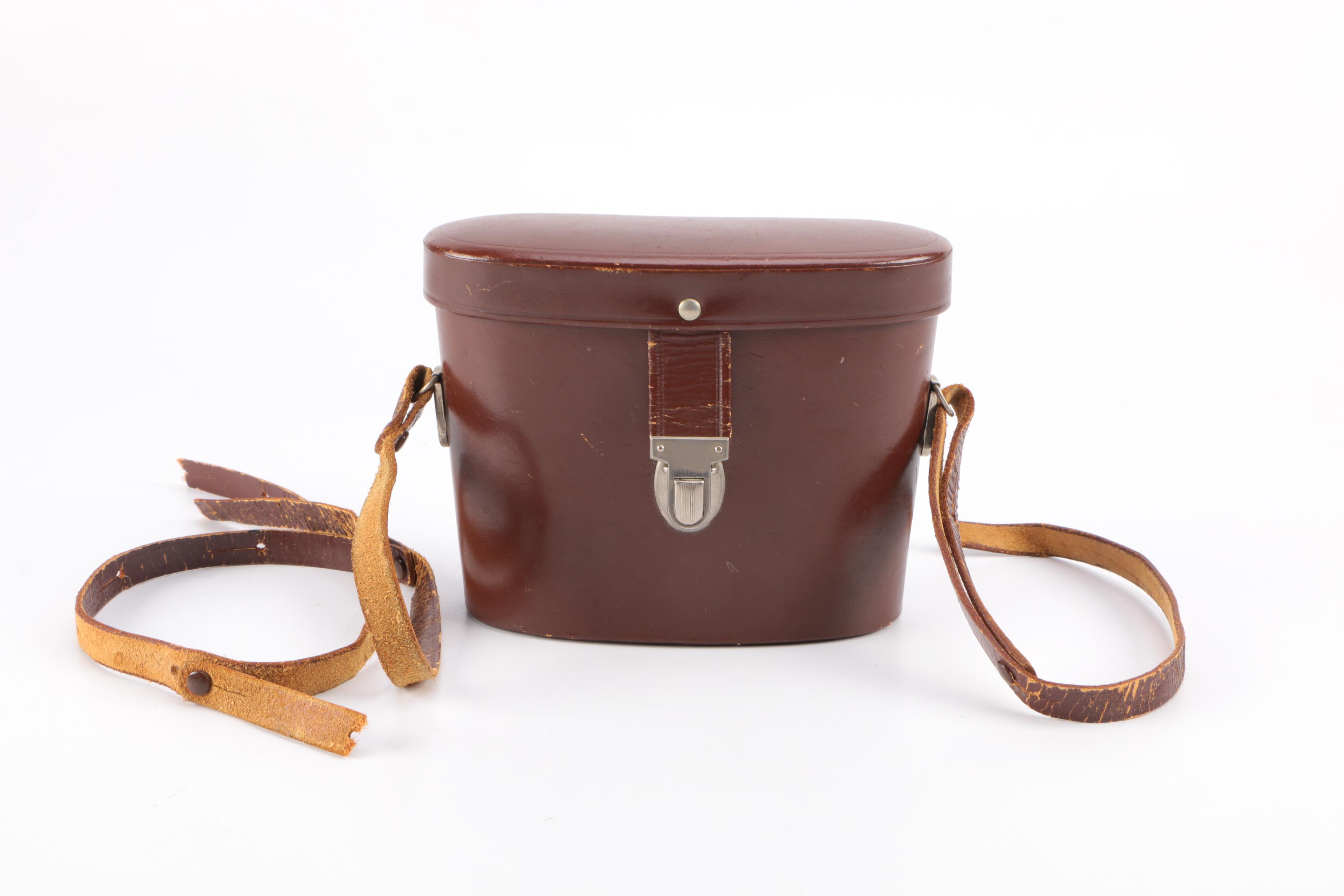 Vintage Carl Zeiss Jena Deltrintem 8x30 Binoculars