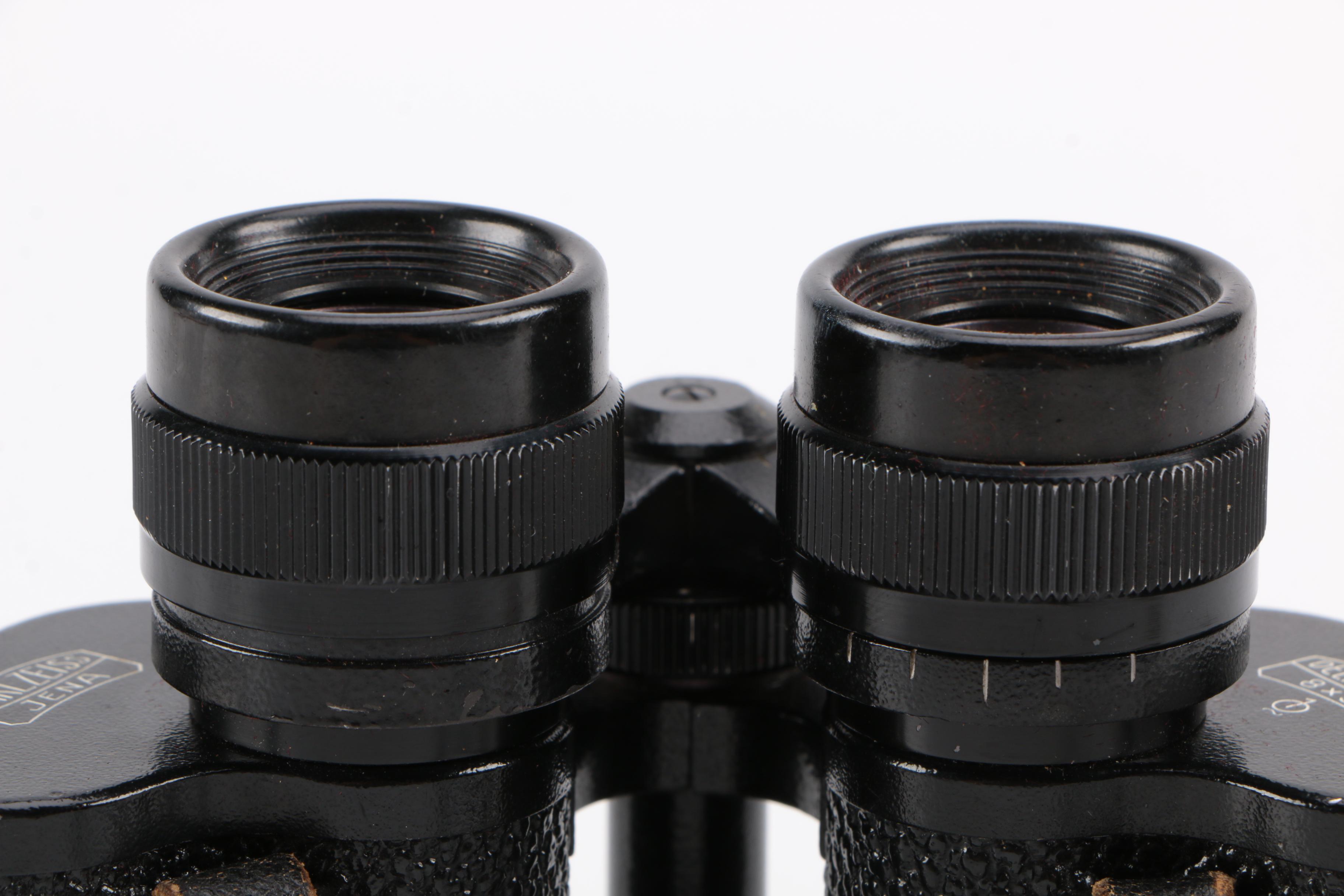 Vintage Carl Zeiss Jena Deltrintem 8x30 Binoculars