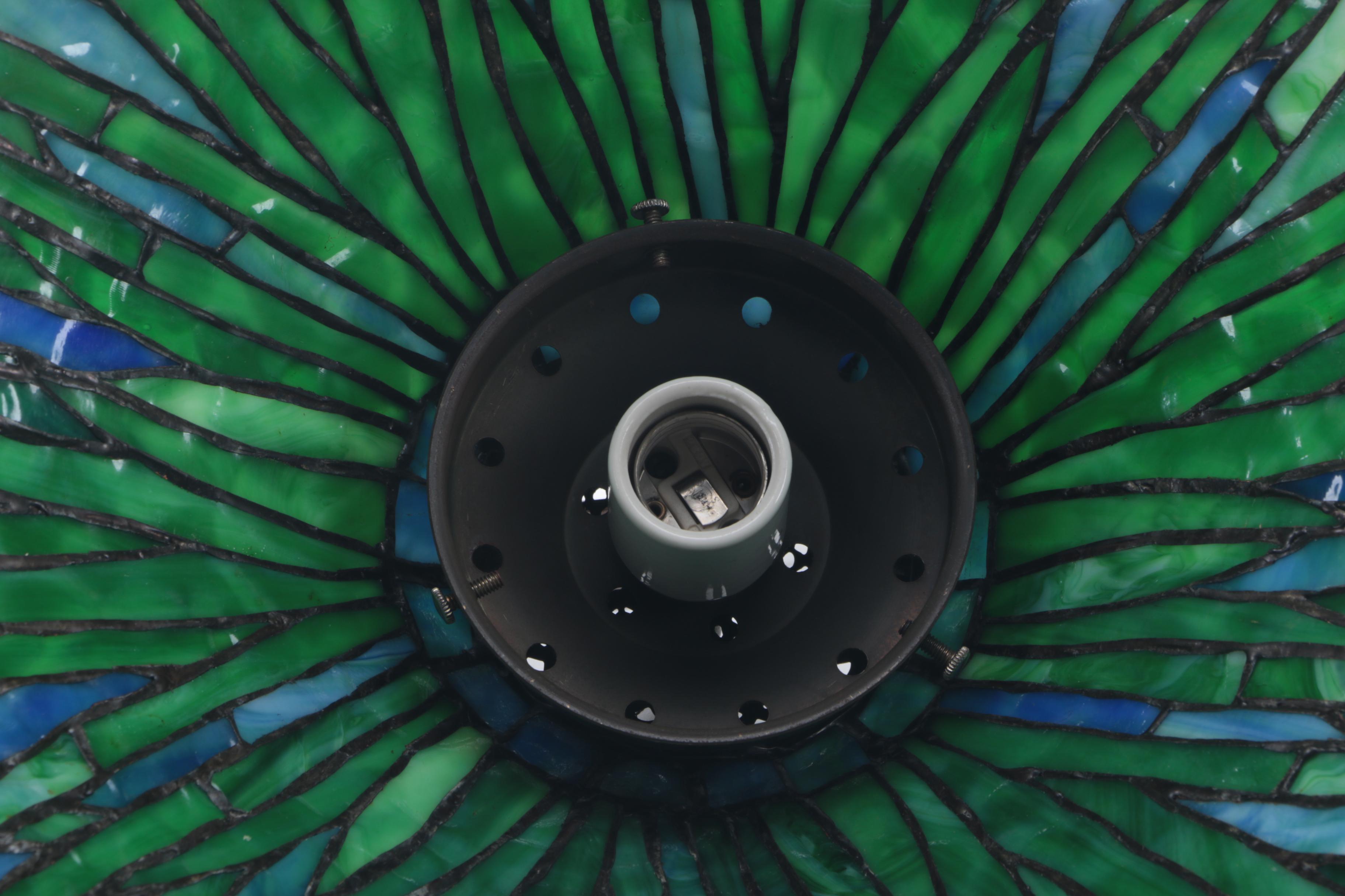 Tiffany Style Stained Glass Ceiling Light