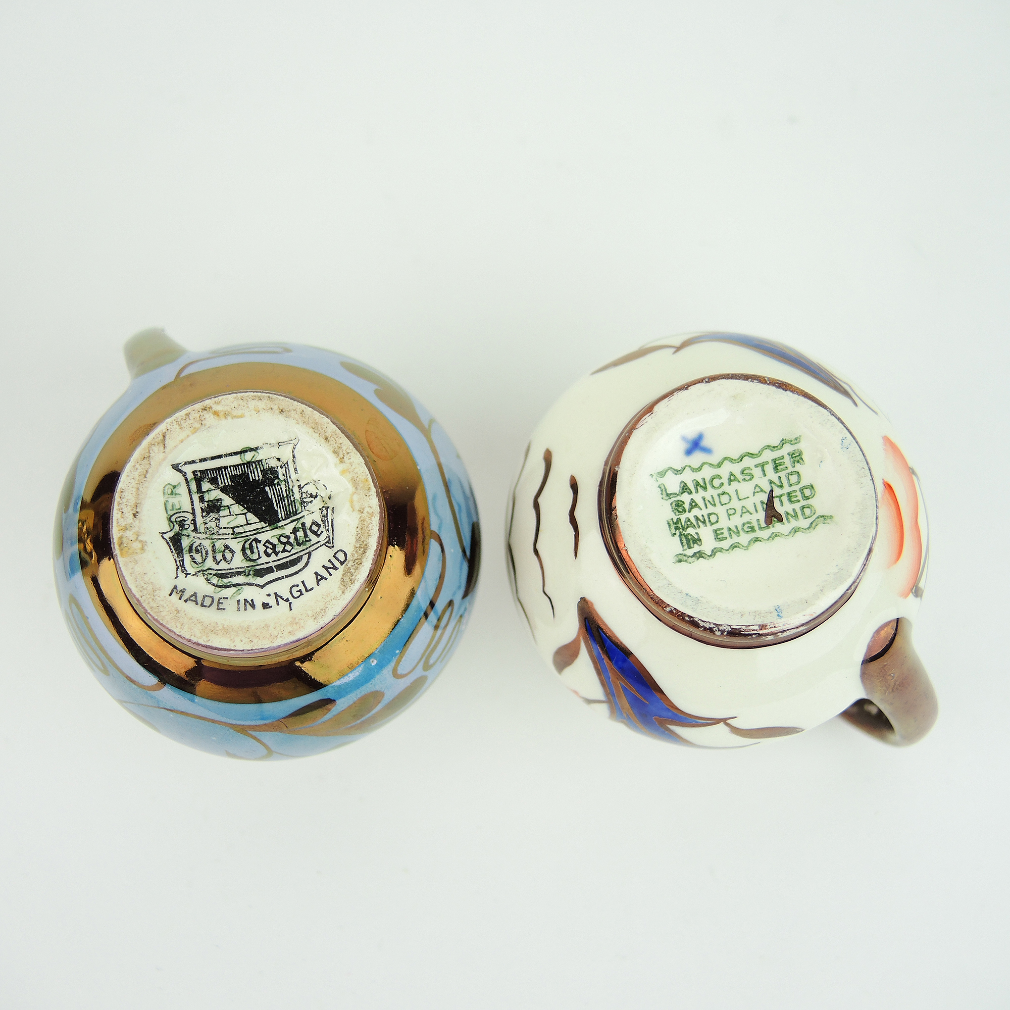 Vintage Lusterware Cream Pitchers