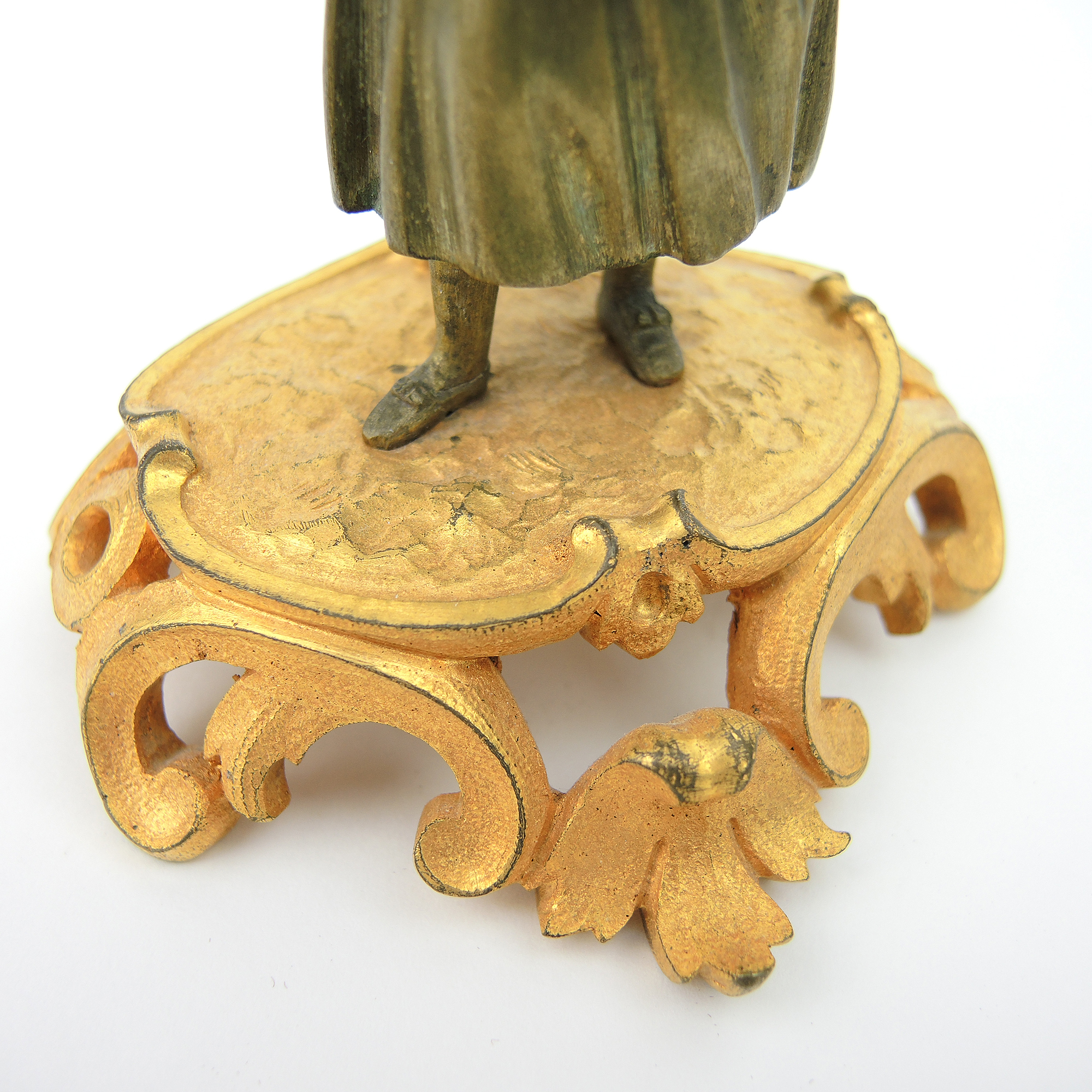 Colonial Brass Figurines and Victorian Bust Sculptures