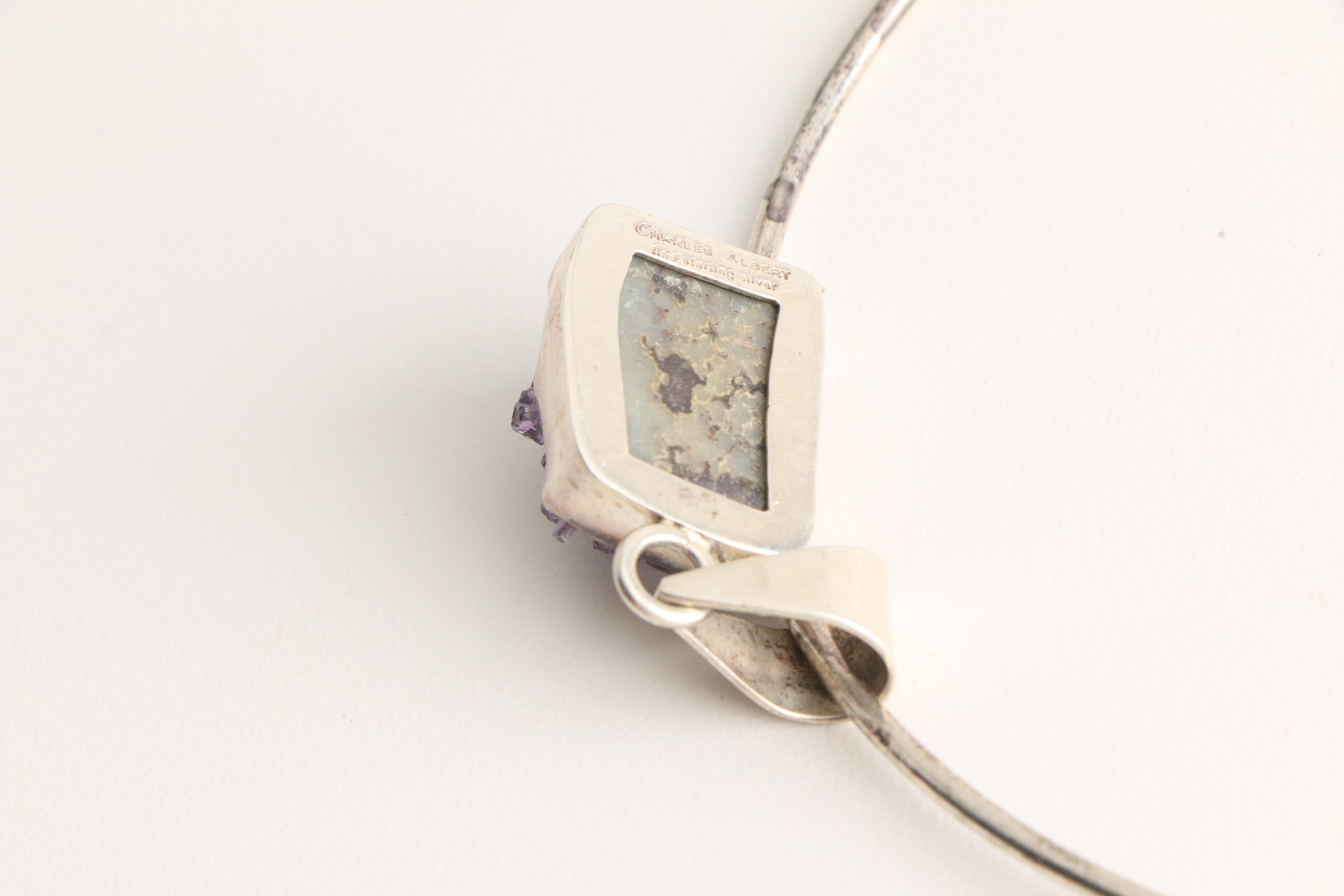 Sterling Silver Gemstone Jewelry Featuring Charles Albert and Mexican Silver