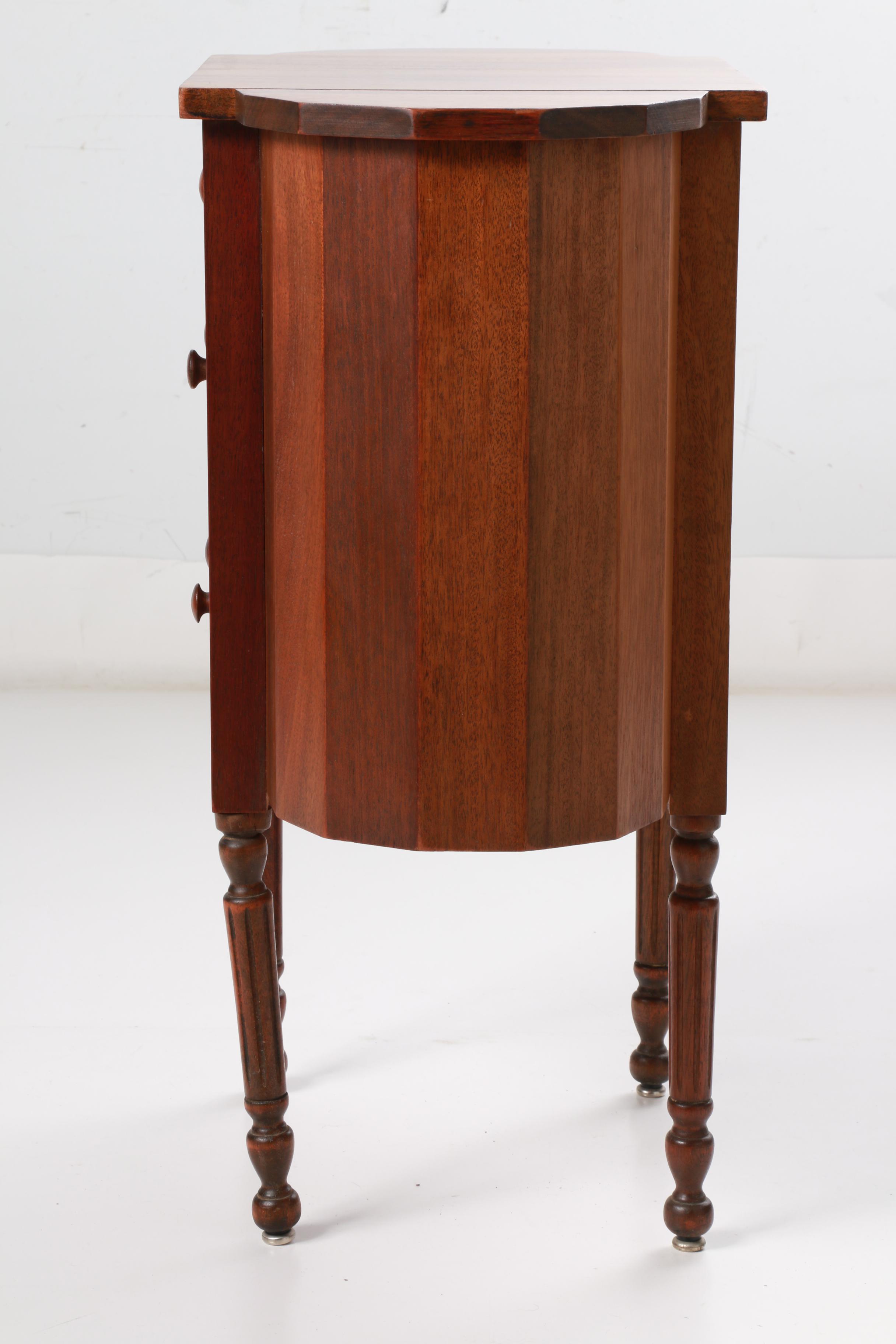 Vintage Mahogany Sewing Cabinet