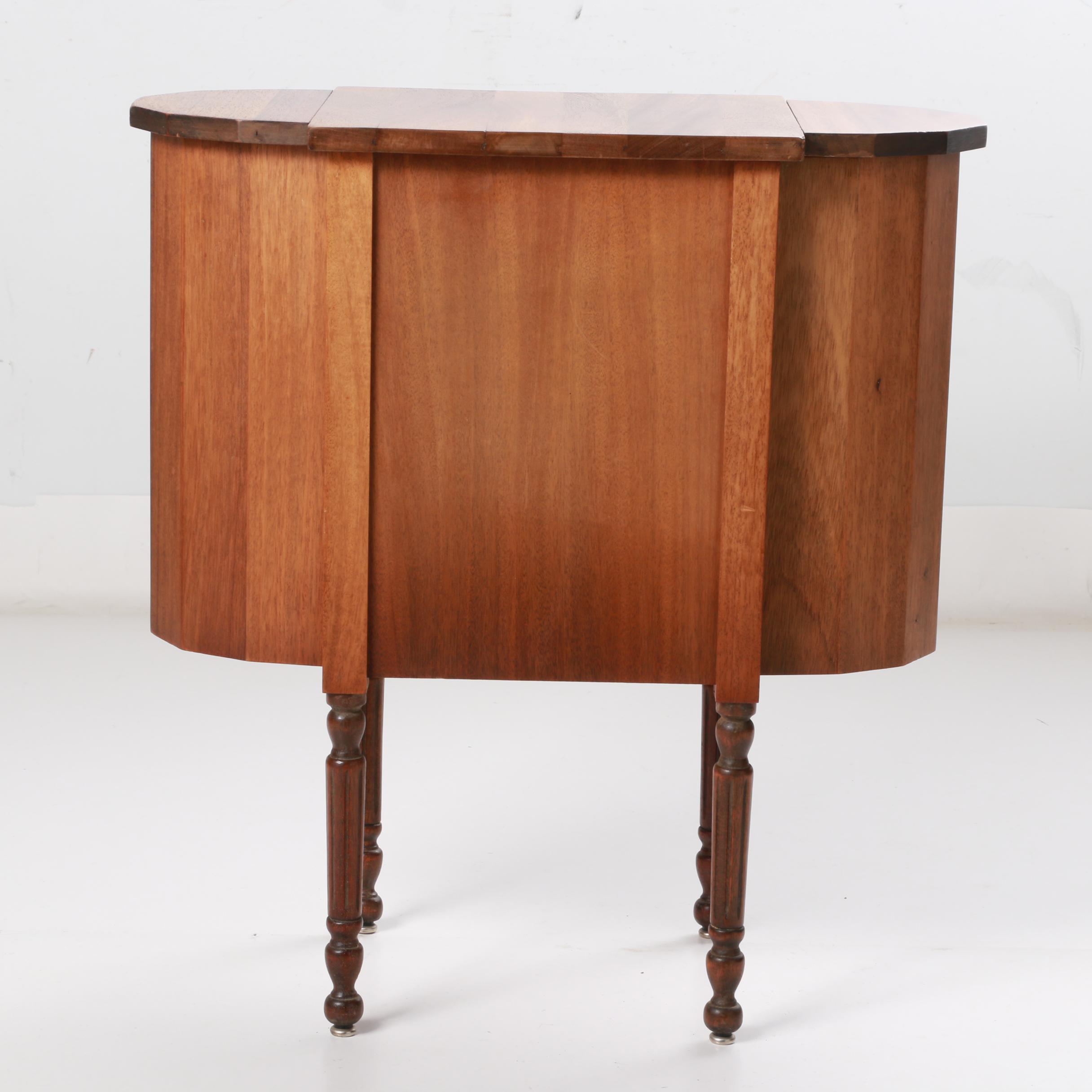 Vintage Mahogany Sewing Cabinet