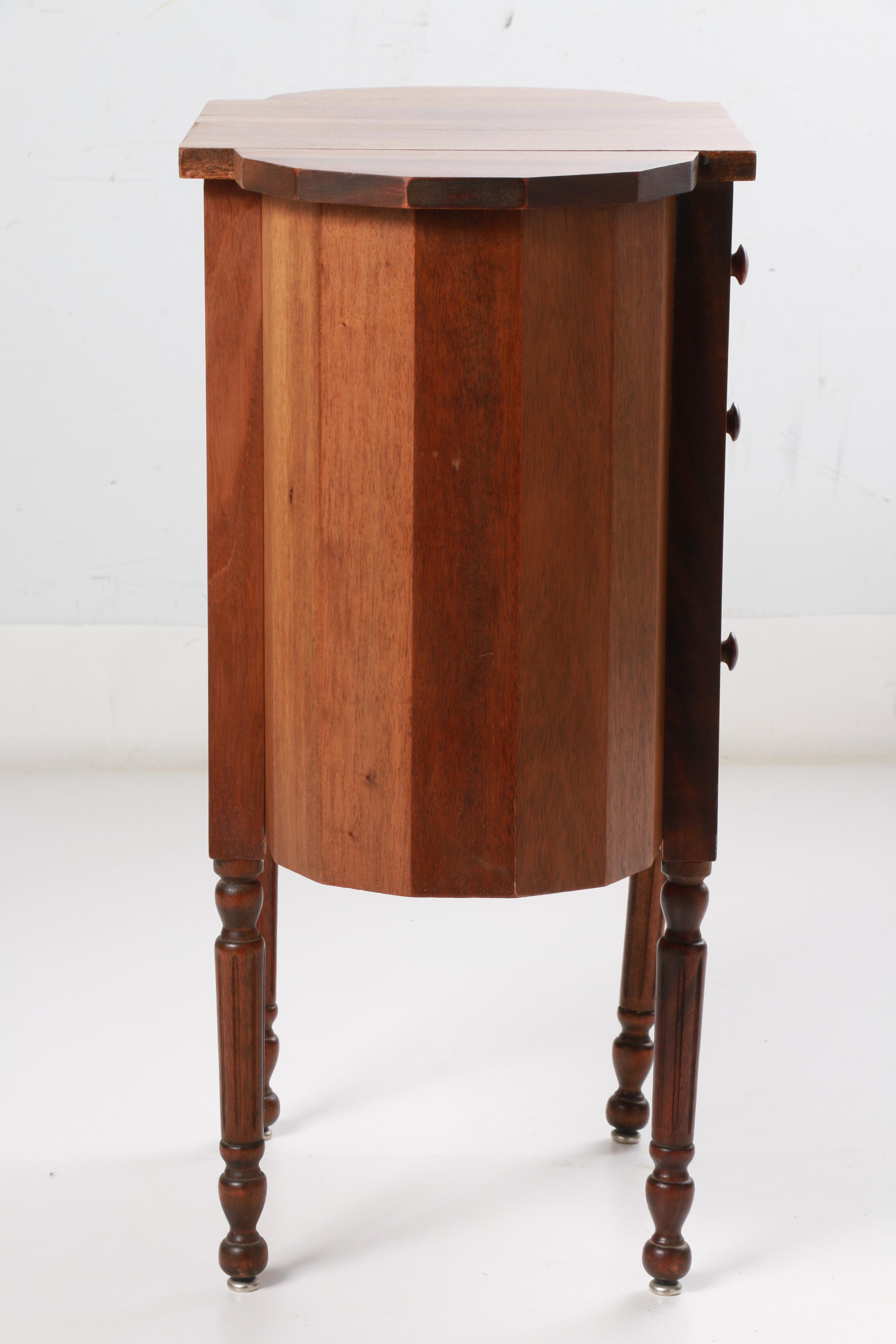 Vintage Mahogany Sewing Cabinet