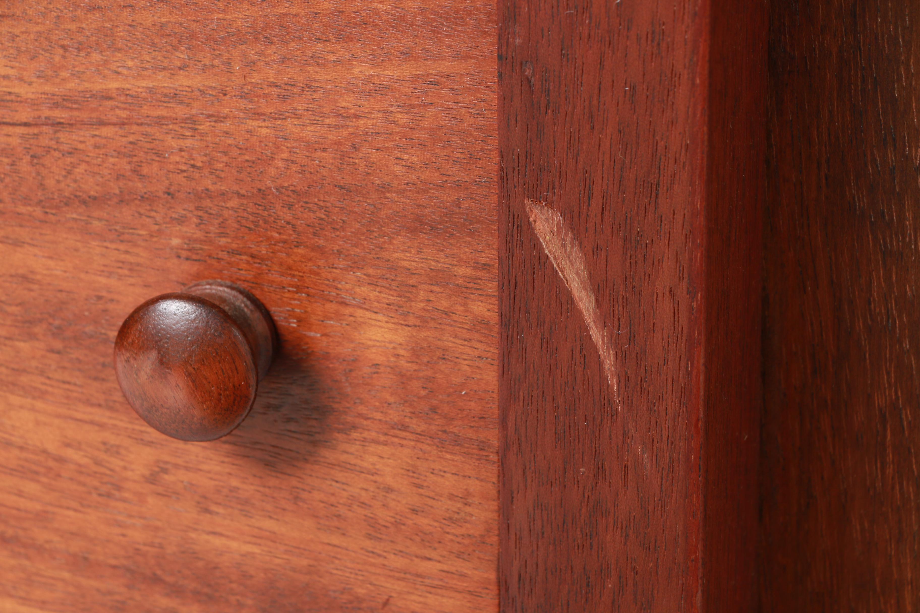 Vintage Mahogany Sewing Cabinet
