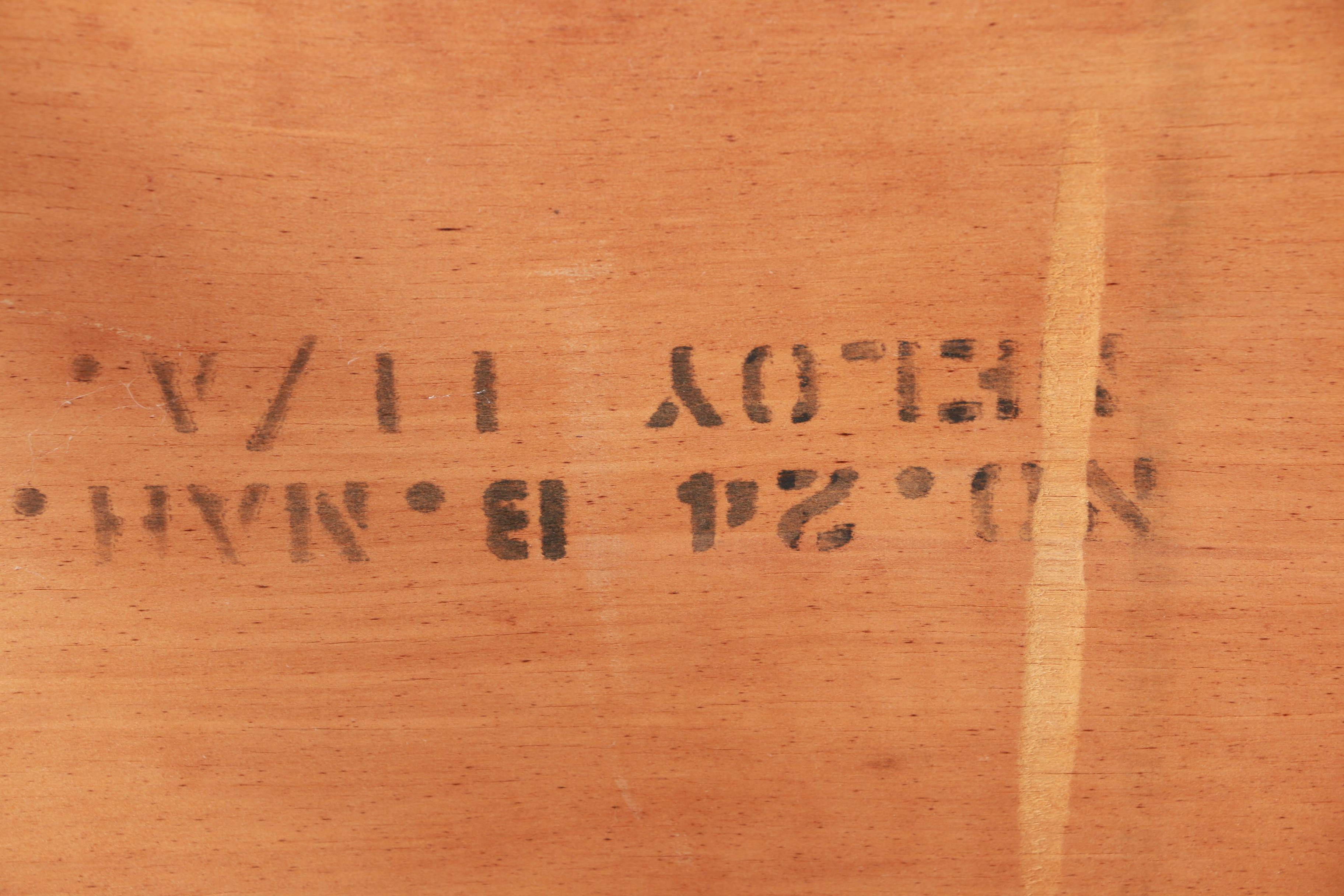 Vintage Mahogany Sewing Cabinet