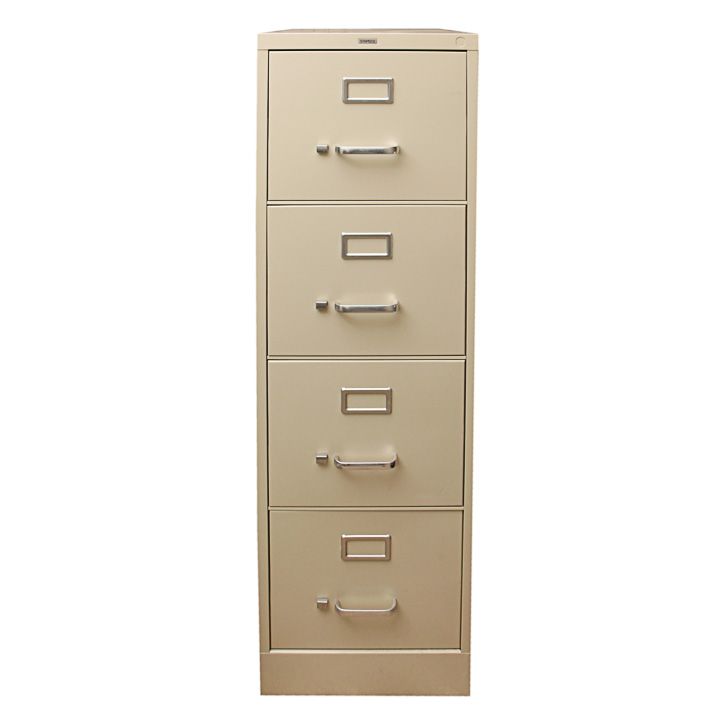 Staples Four Drawer Metal Filing Cabinet