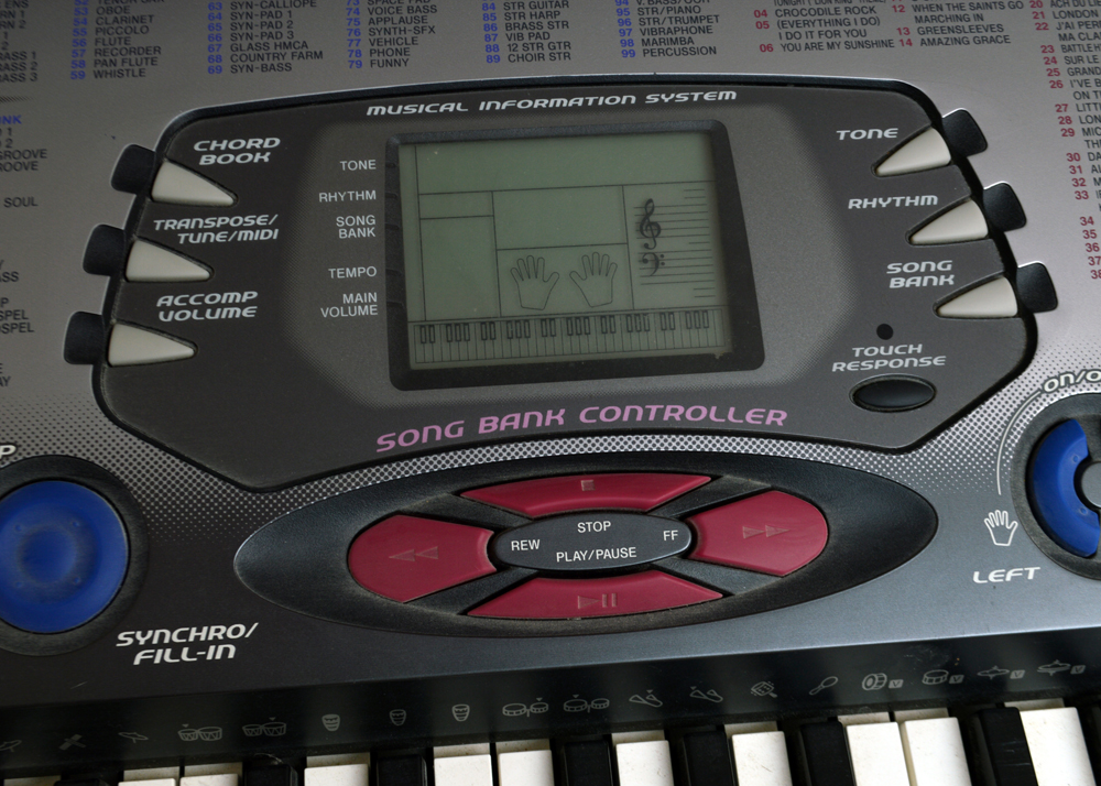 Casio Electronic Keyboard and Stand