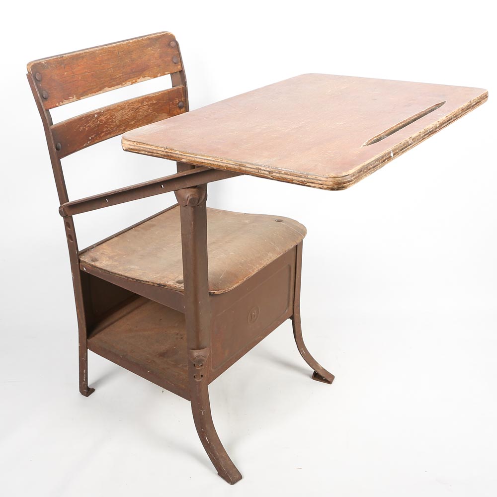 Vintage Student's Desk