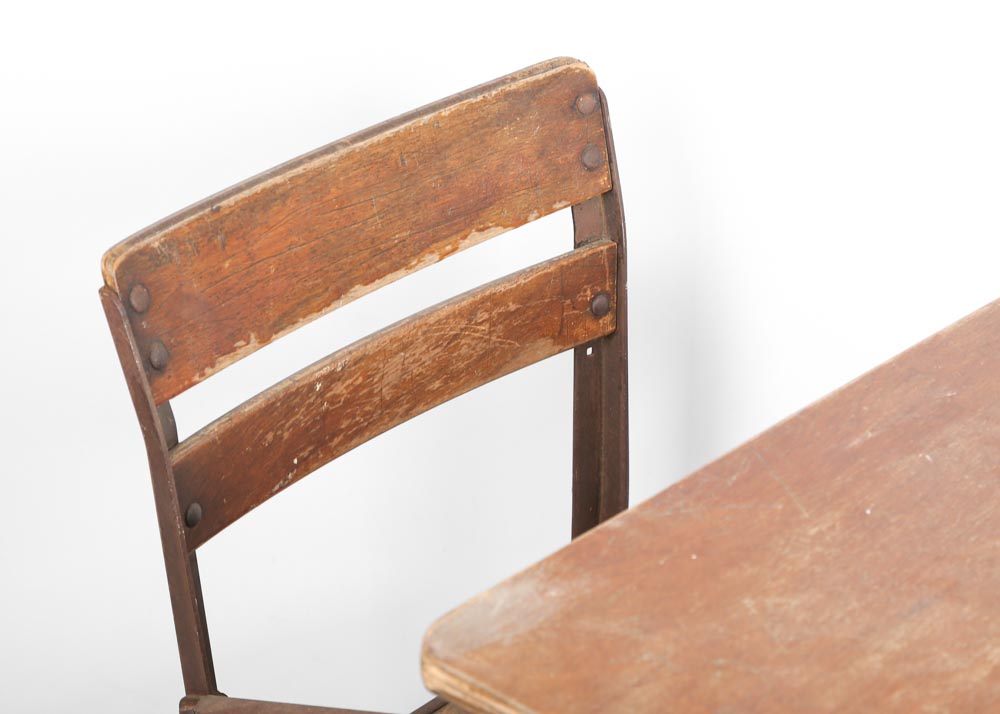 Vintage Student's Desk