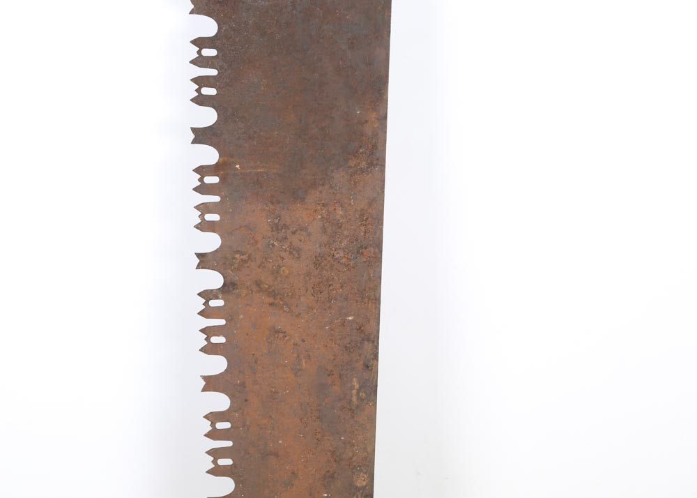 Antique Cross Cut Saw