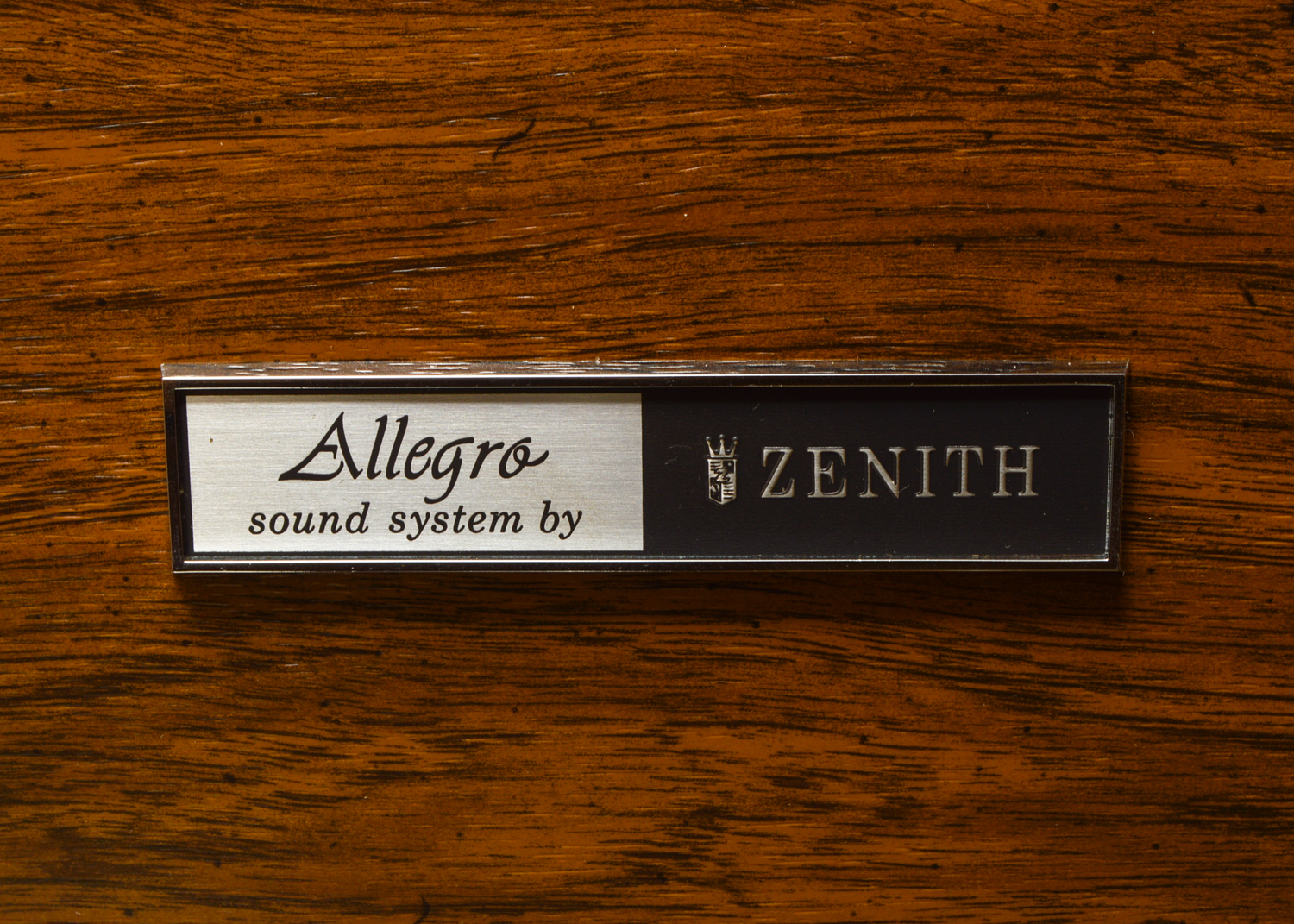 Vintage Zenith Allegro Stereo Console