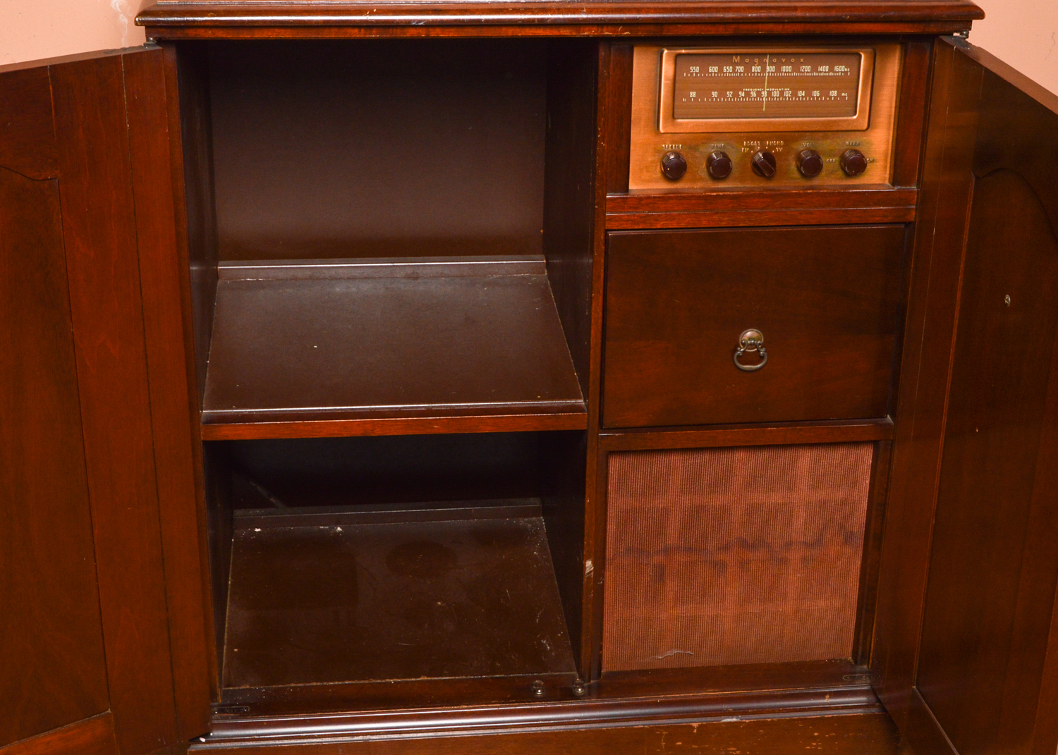 Vintage Magnavox Stereo Cabinet