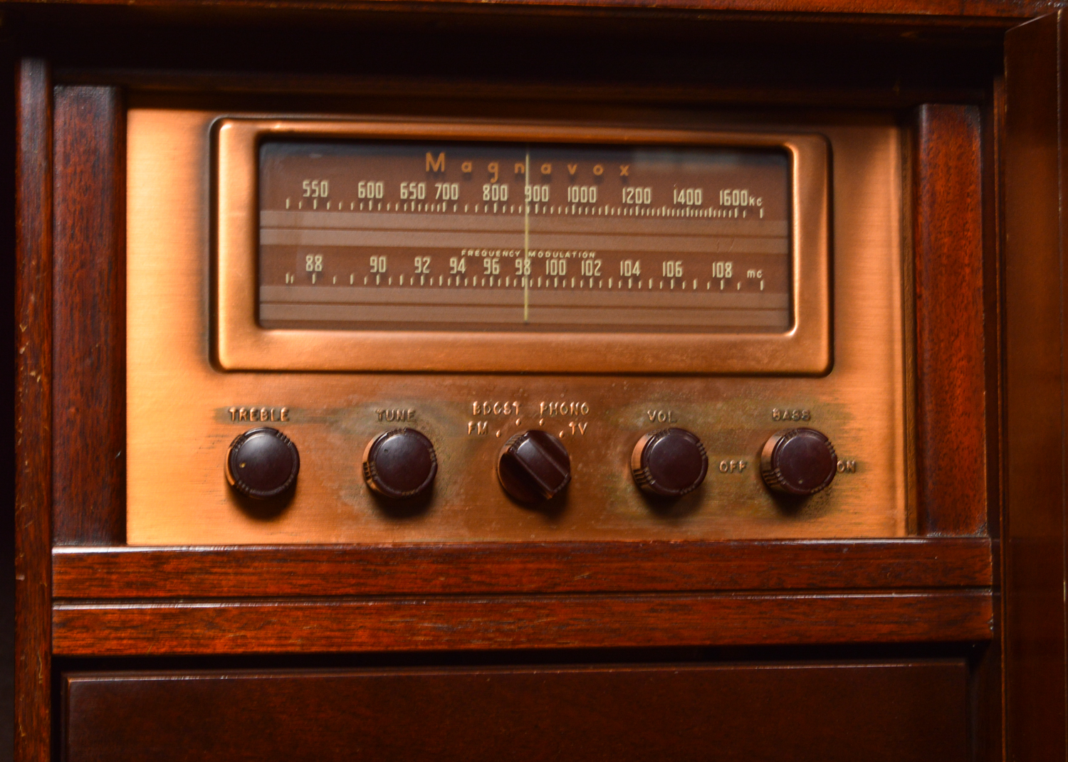 Vintage Magnavox Stereo Cabinet