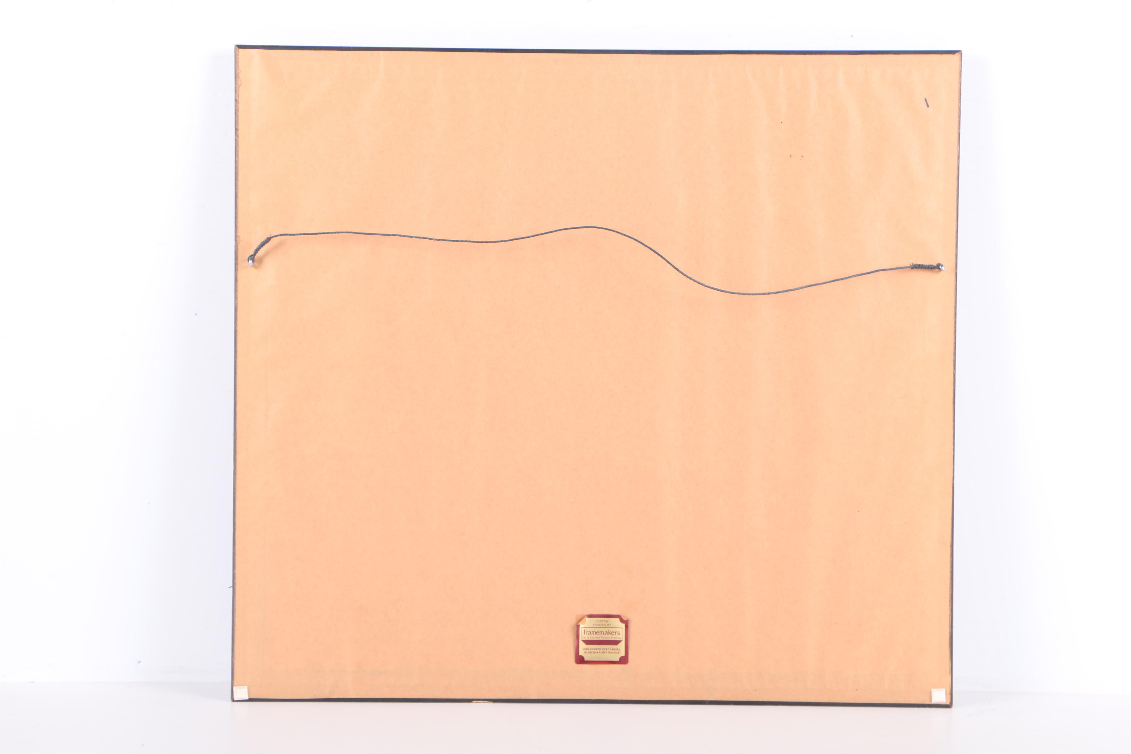 Tim K. Adwell Limited Edition Halftone Reproduction Prints of Street Scenes