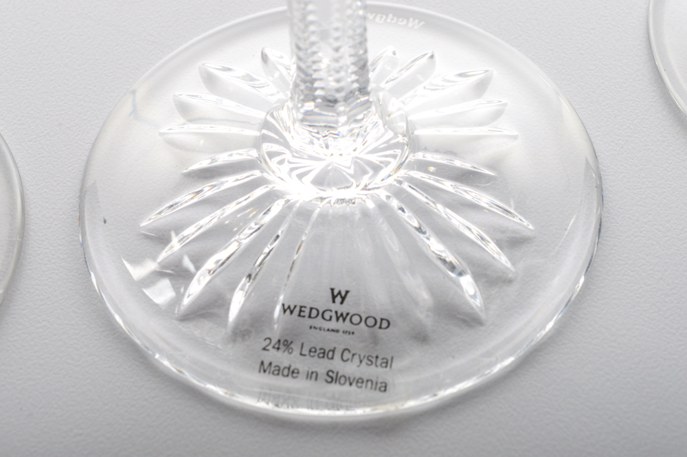 Wedgwood "Majesty" Hock Wine Glasses