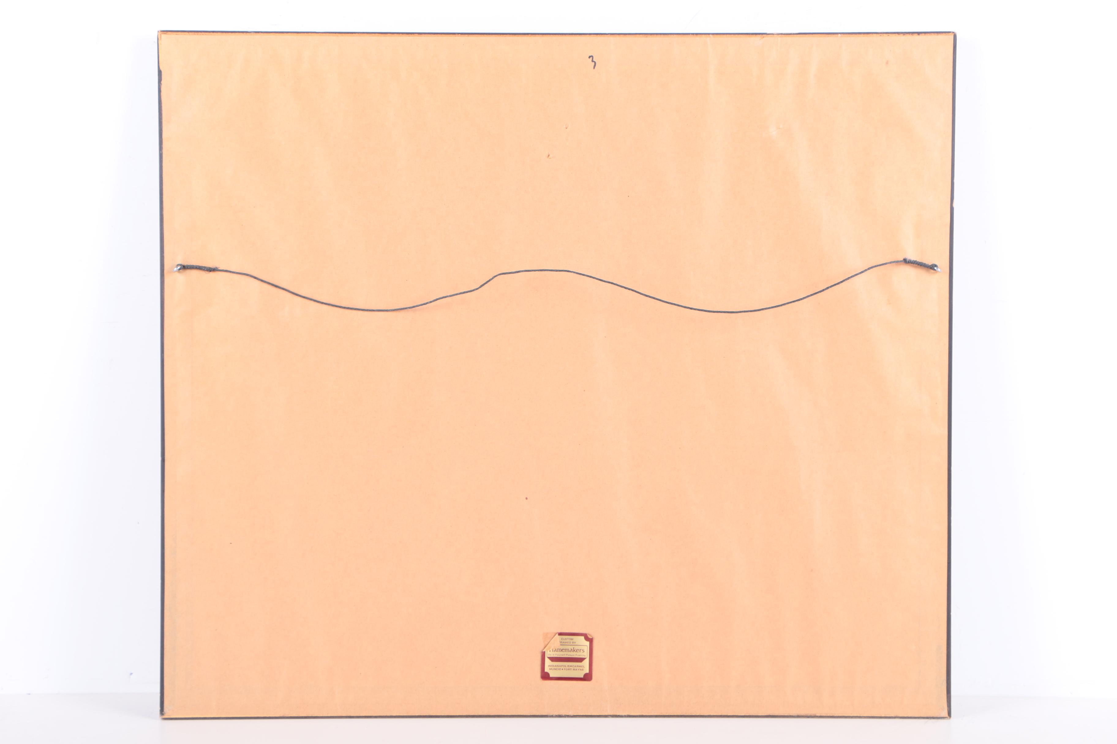 Tim K. Adwell Limited Edition Halftone Reproduction Prints of Street Scenes