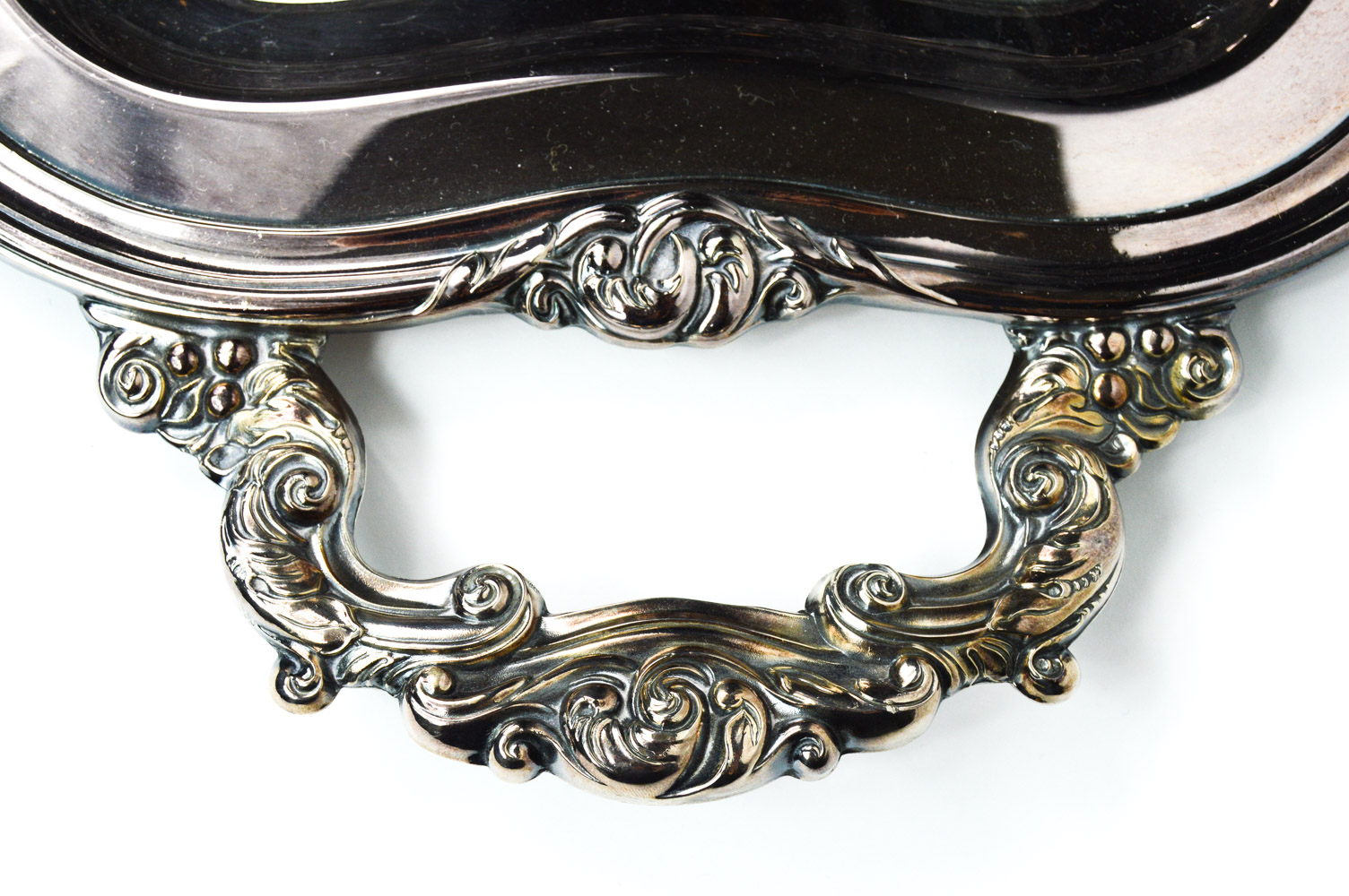 Oneida "Venetian Scroll" Silver Plate Tea and Coffee Service