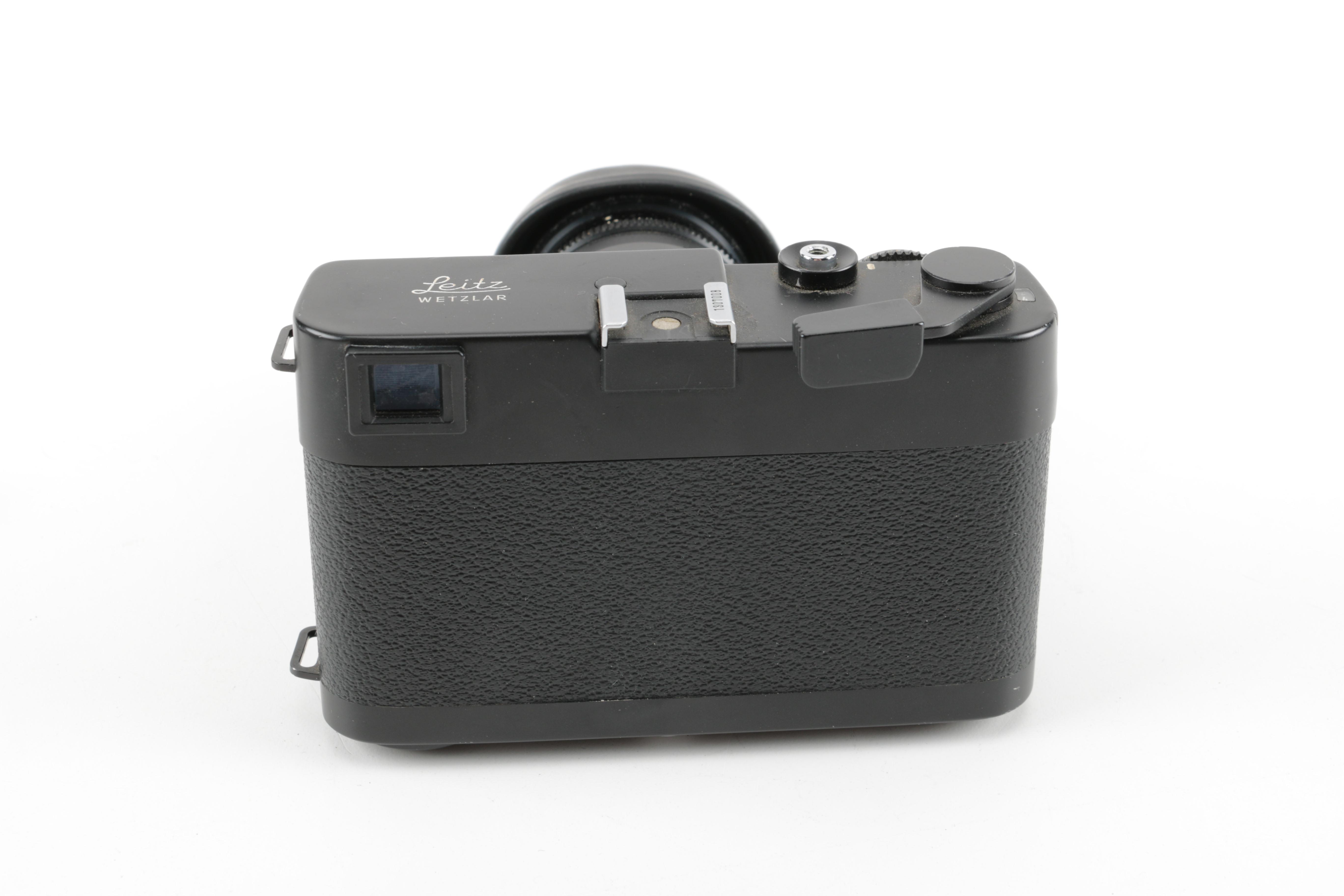 Minolta Leica Camera with Leather Case