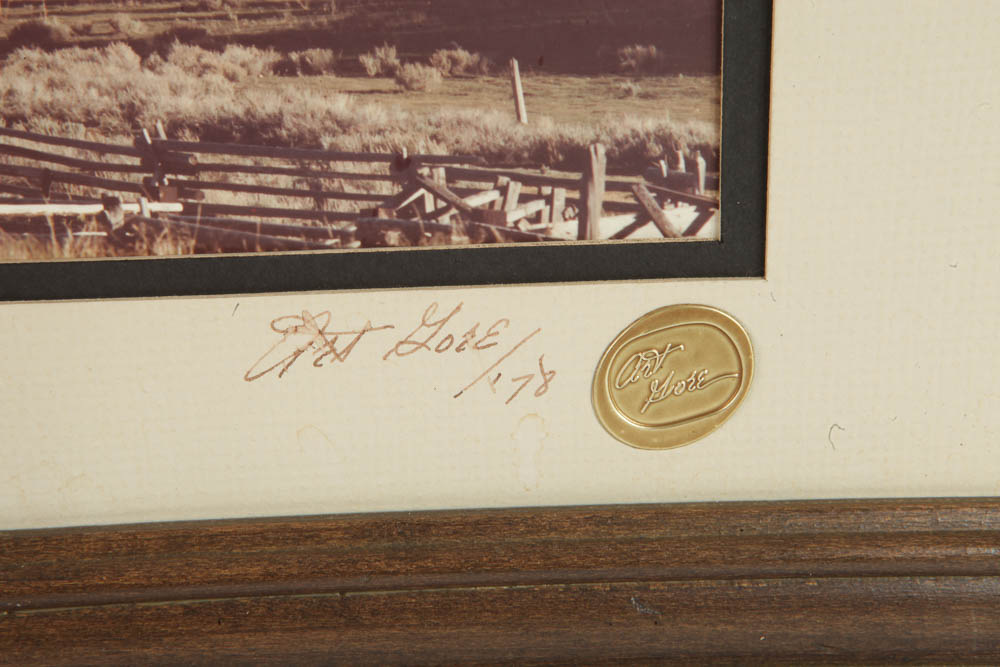 Collection of Framed Photographs by Colorado Photographer Art Gore