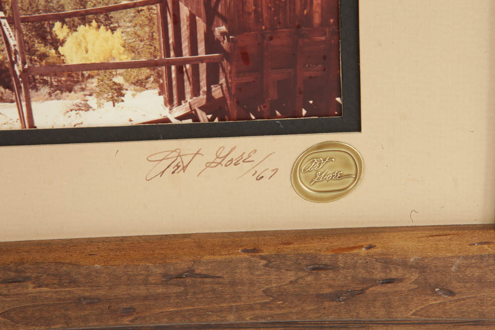 Collection of Framed Photographs by Colorado Photographer Art Gore