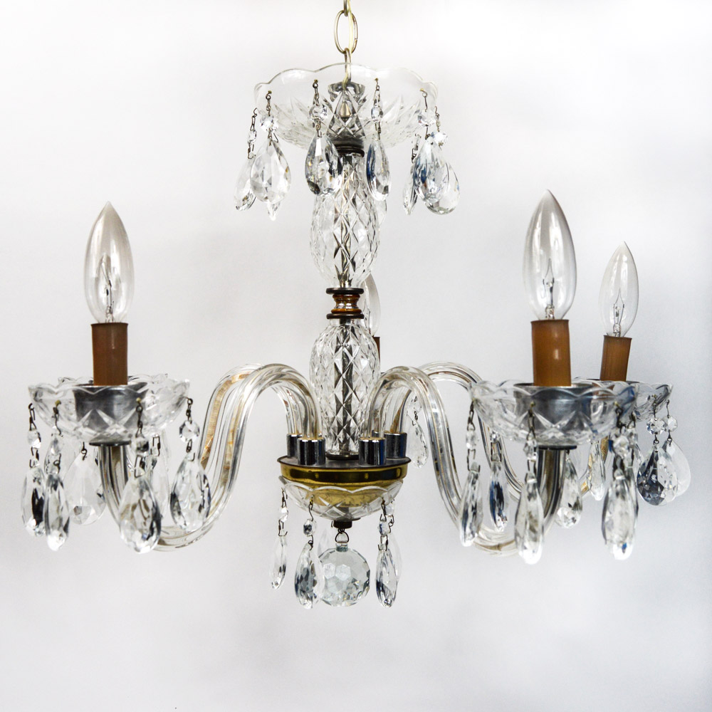 Vintage Crystal Chandelier
