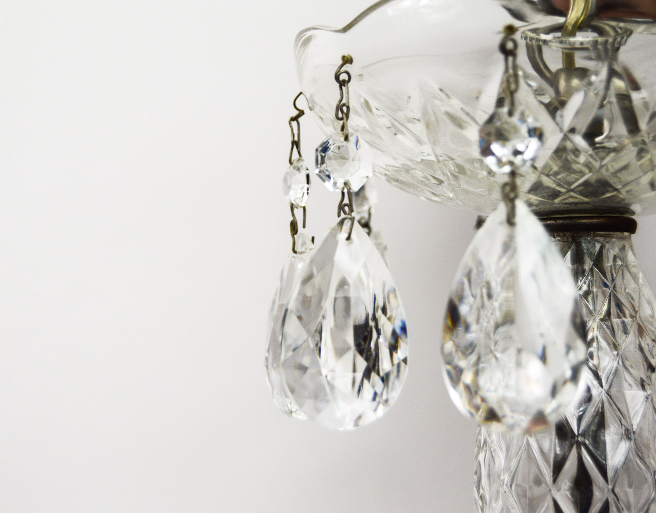 Vintage Crystal Chandelier