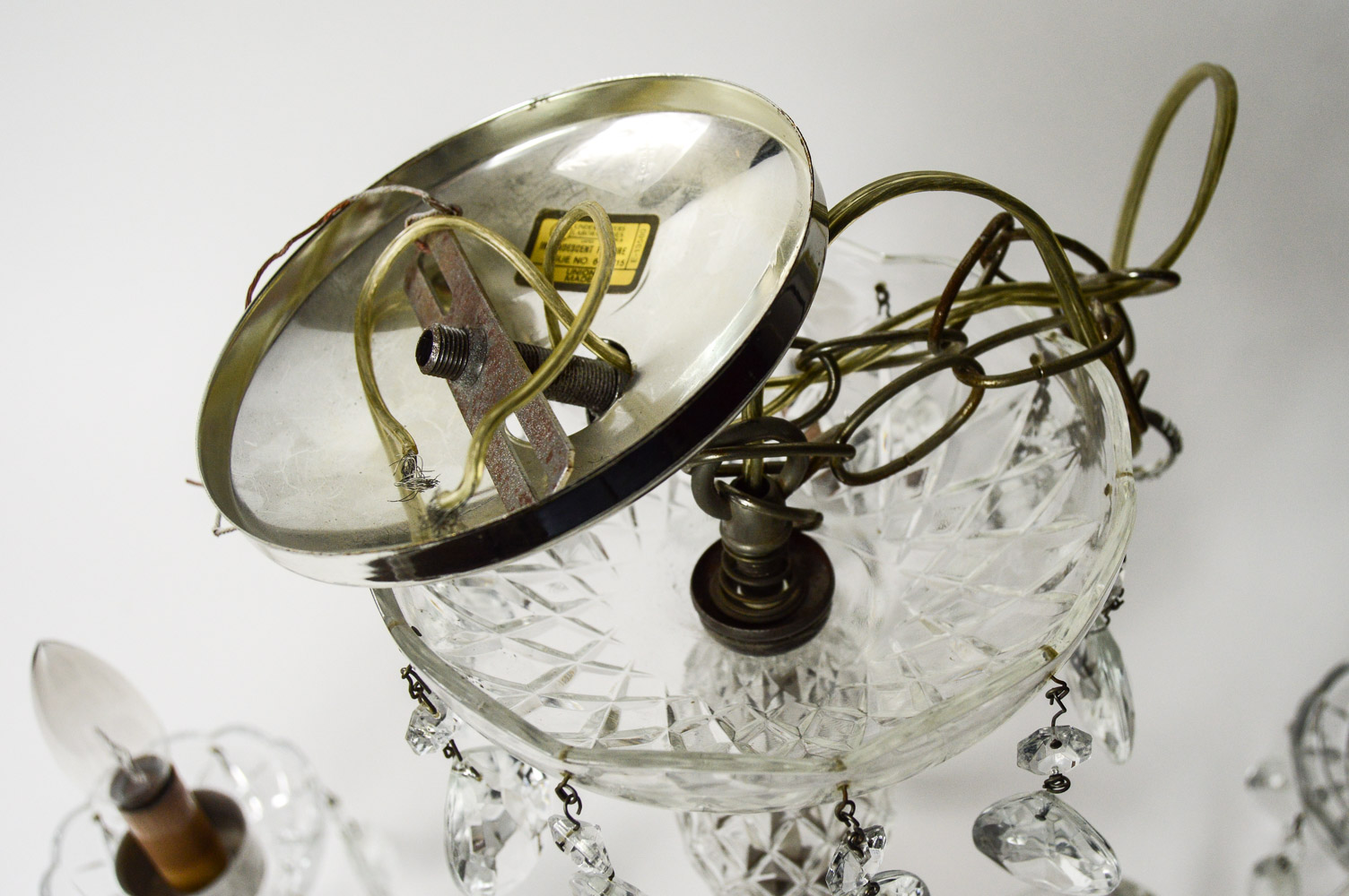 Vintage Crystal Chandelier