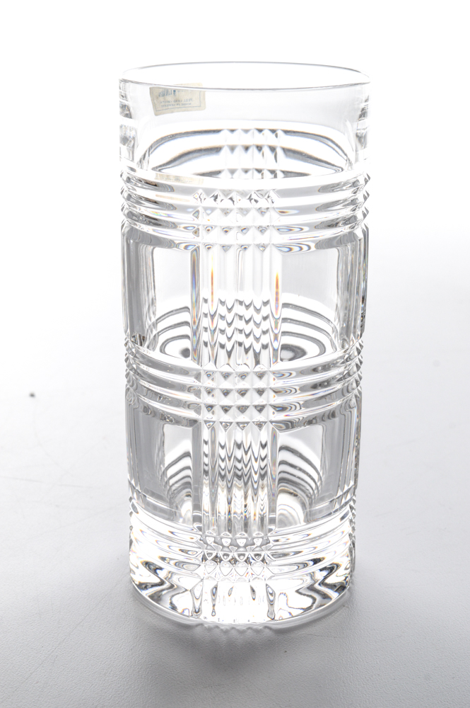 Ralph Lauren "Glen Plaid" Crystal Barware