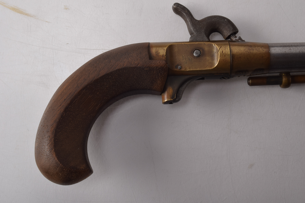 Antique CMC Single-Shot Percussion Pistol