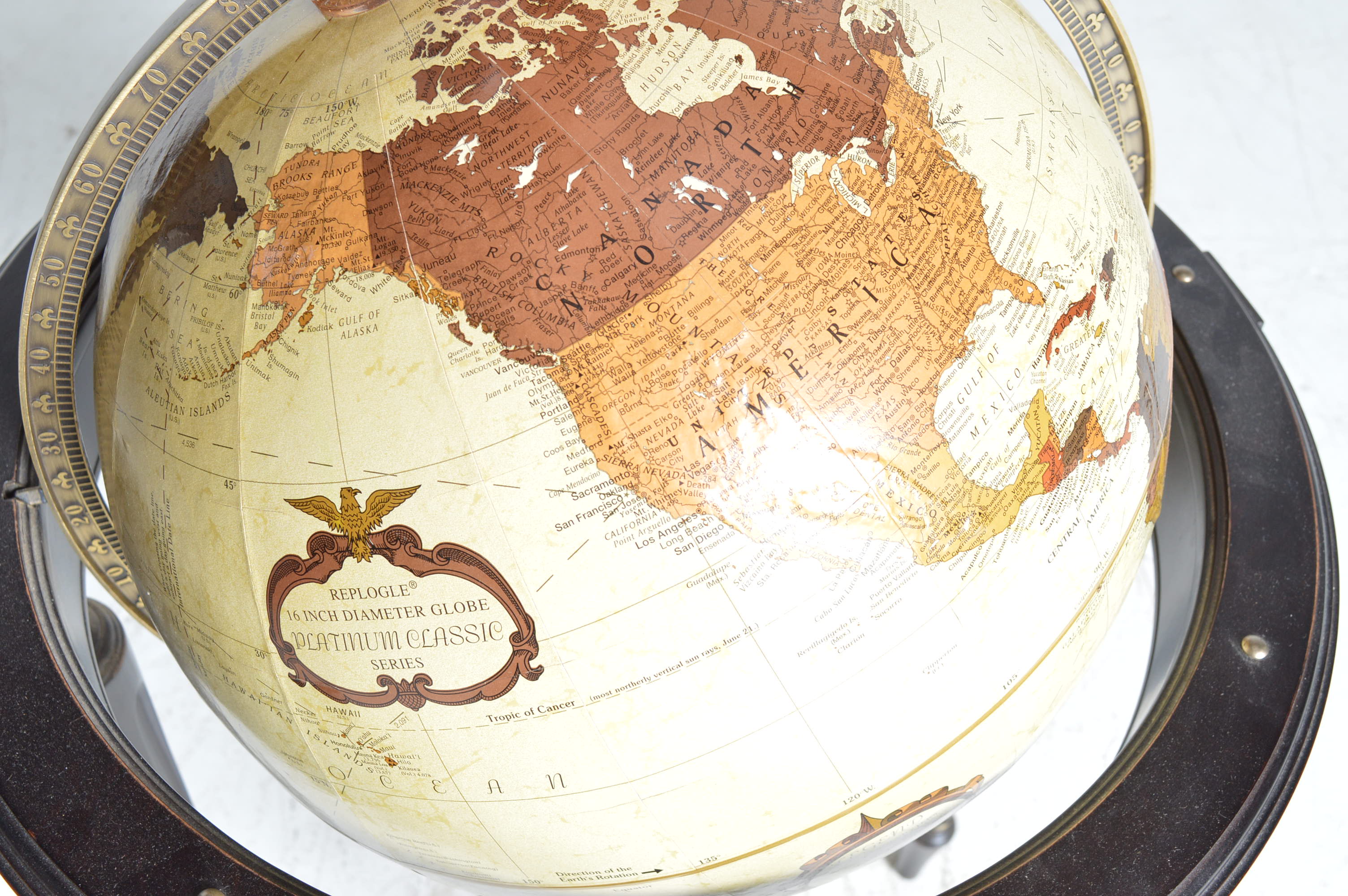 Replogle Platinum Classic Series World Globe with Floor Stand