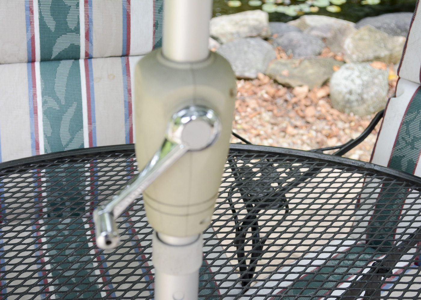 Patio Set and Umbrella