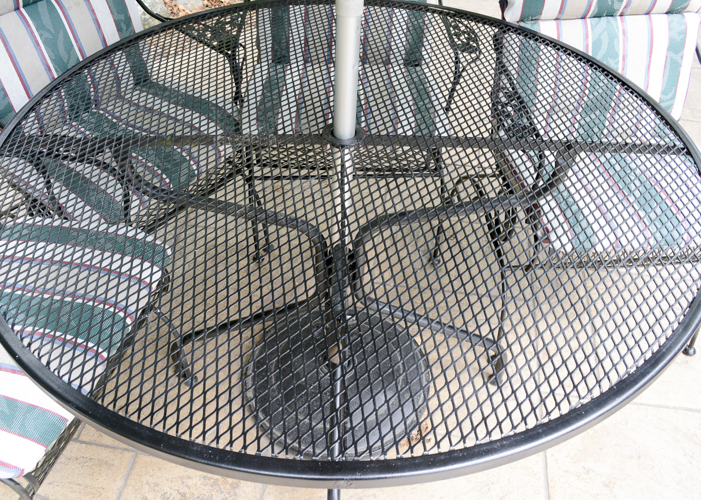 Patio Set and Umbrella