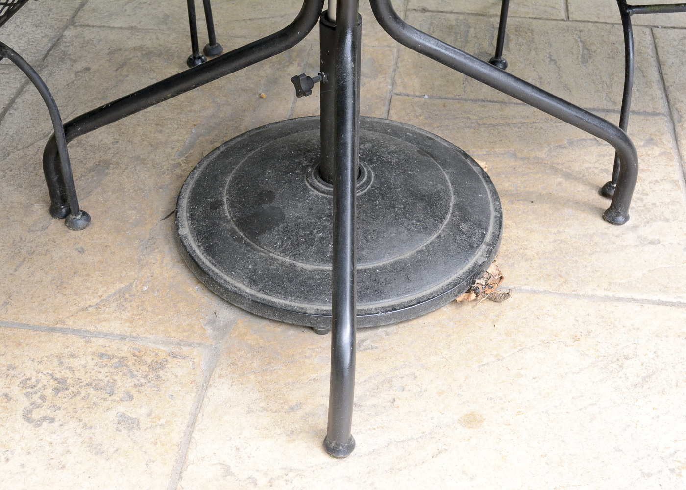 Patio Set and Umbrella