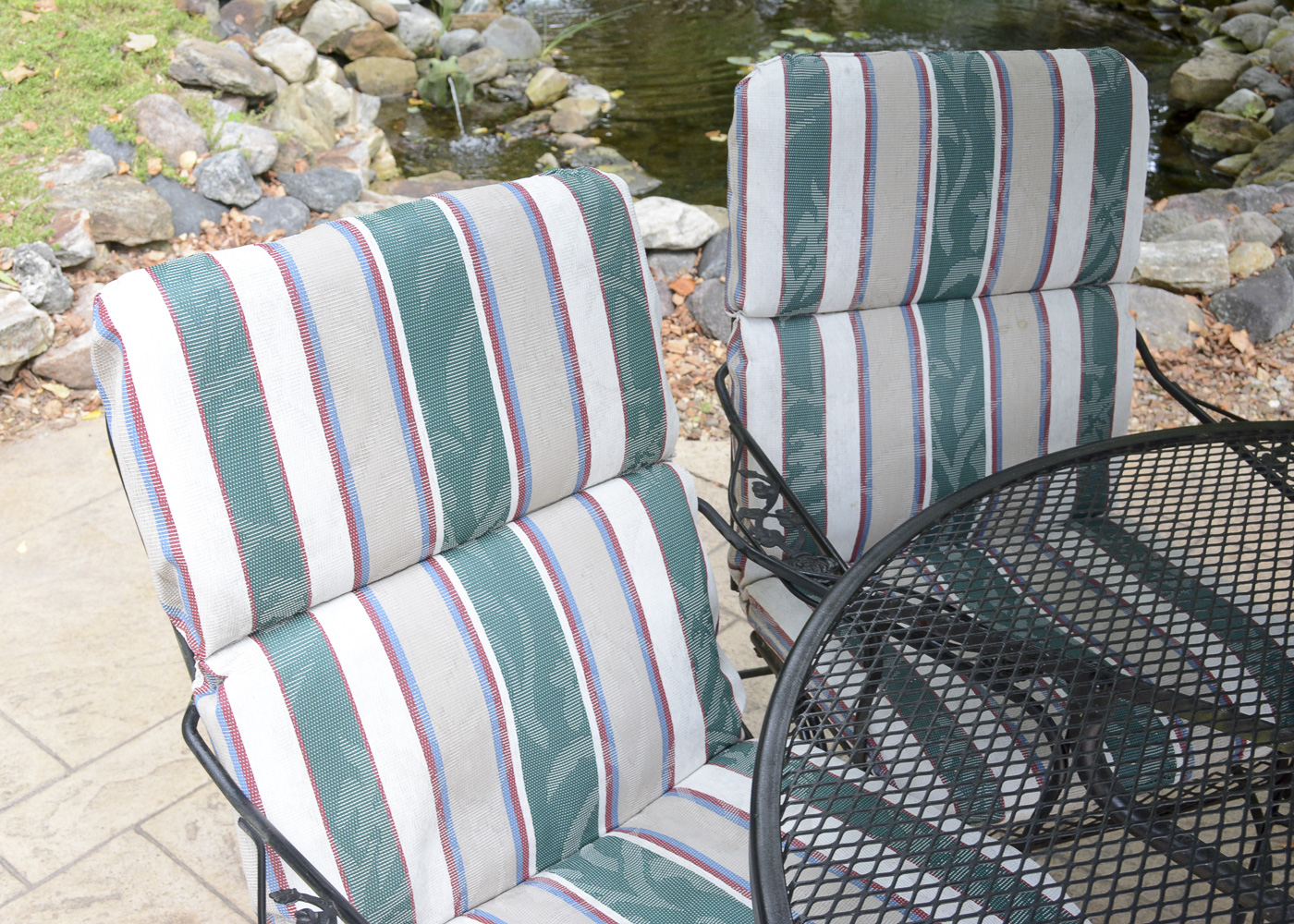 Patio Set and Umbrella