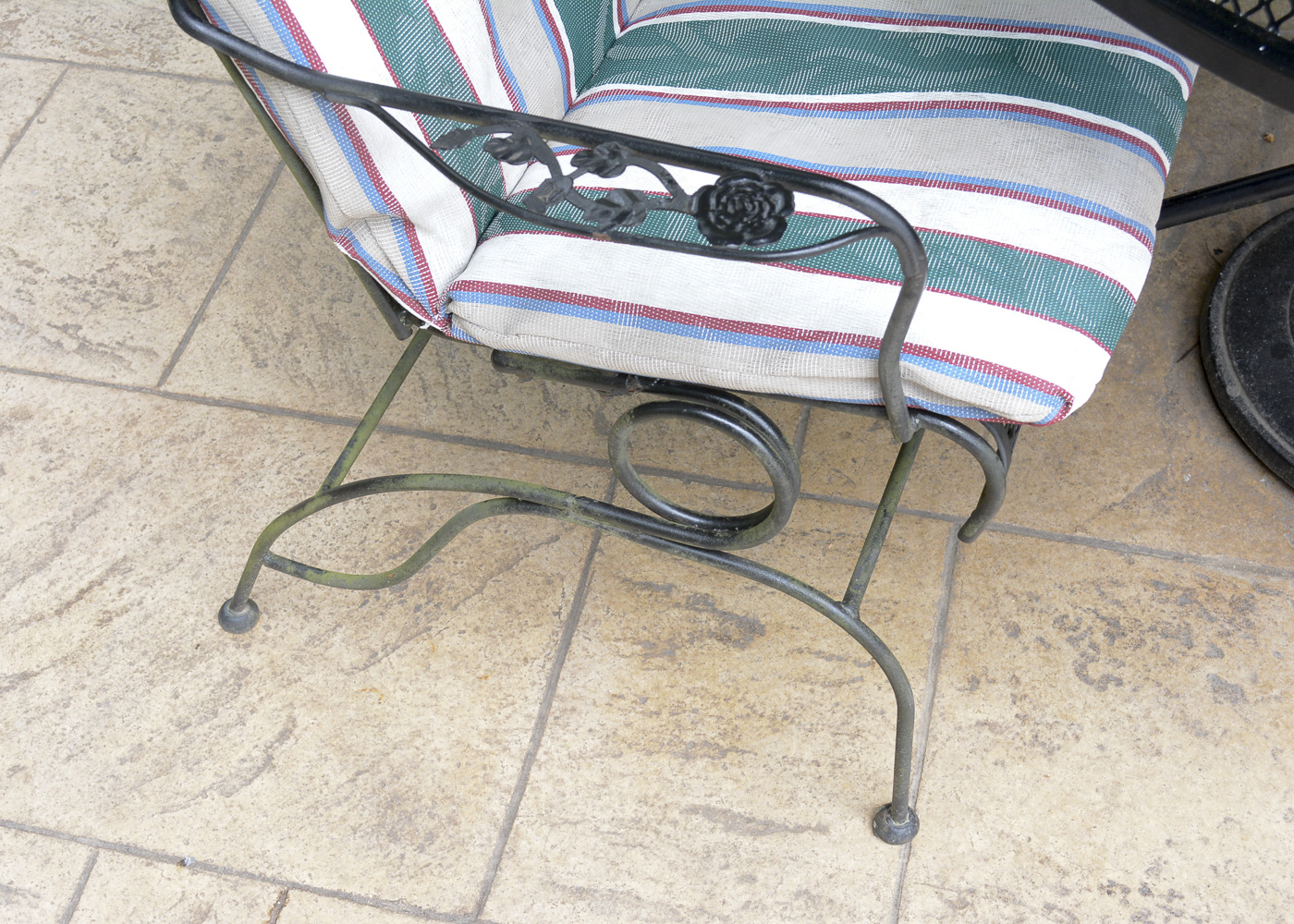 Patio Set and Umbrella