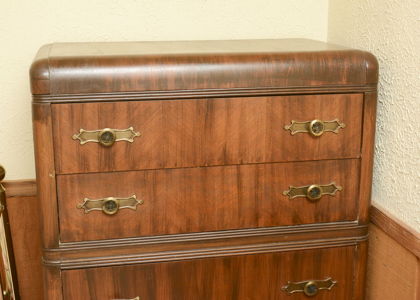Art Deco Waterfall Chest of Drawers