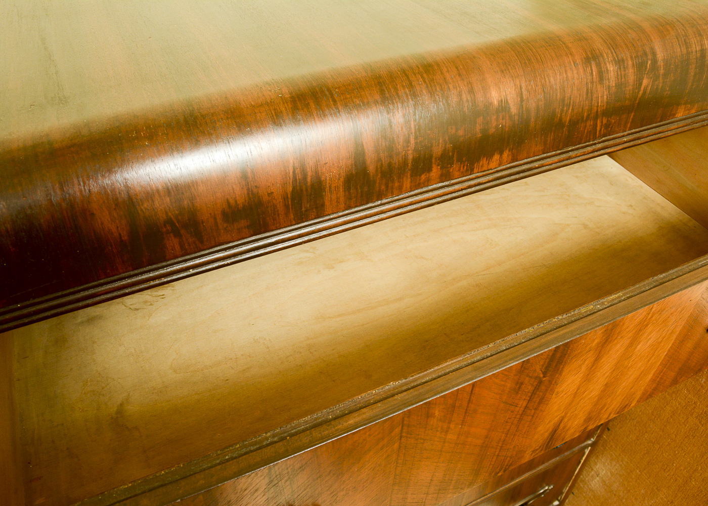 Art Deco Waterfall Chest of Drawers