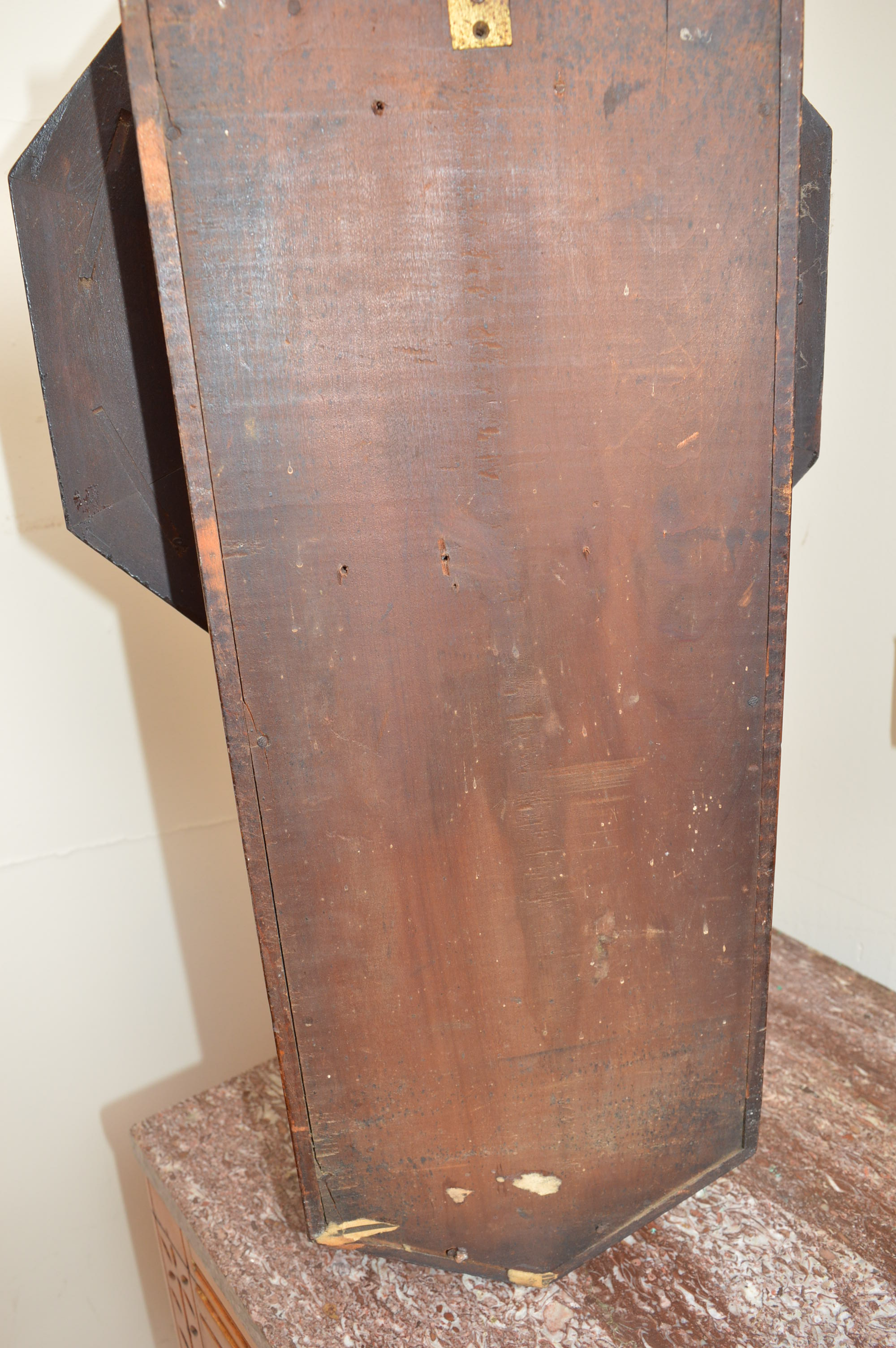 Regulator Octagonal Wall Clock in Wood Case