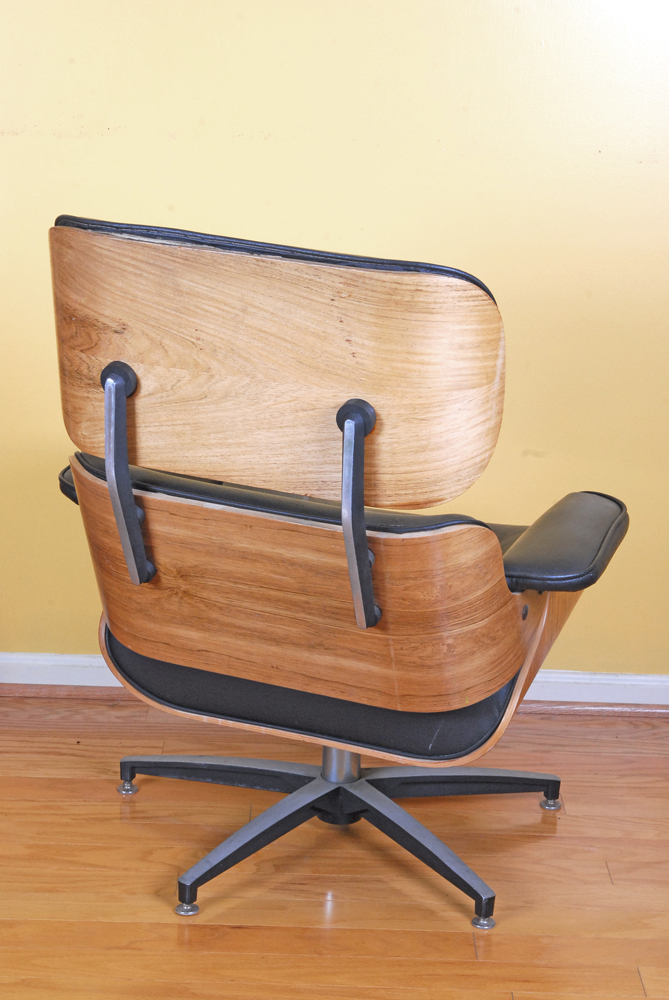 Eames Style Lounge Chair and Ottoman by Charlton Company