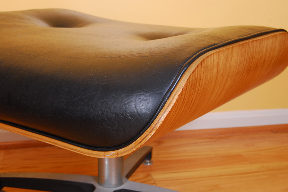 Eames Style Lounge Chair and Ottoman by Charlton Company