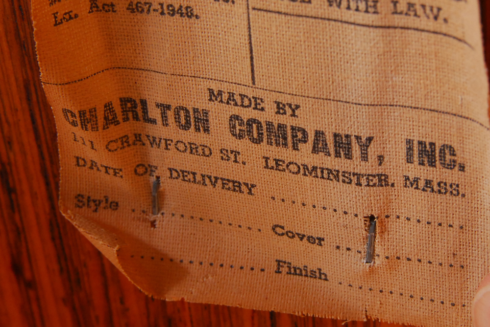 Eames Style Lounge Chair and Ottoman by Charlton Company