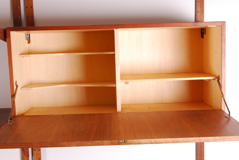 Danish Modern Teak Wall Unit